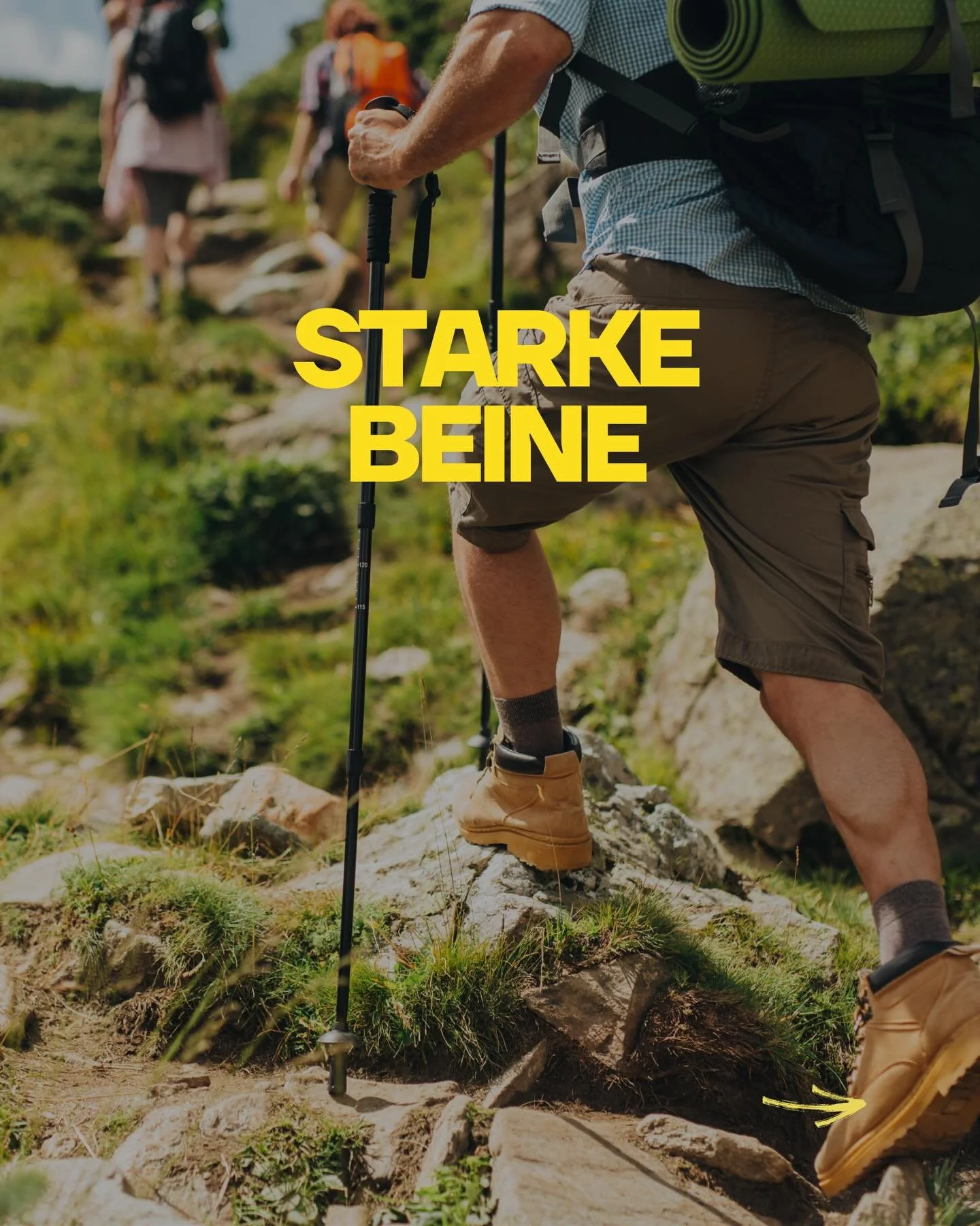 Starke Beine tragen dich weiter. Baue jetzt deine Kraftausdauer auf, damit dich lange Anstiege und ein schwerer Rucksack im August nicht bremsen. 🌳☀️