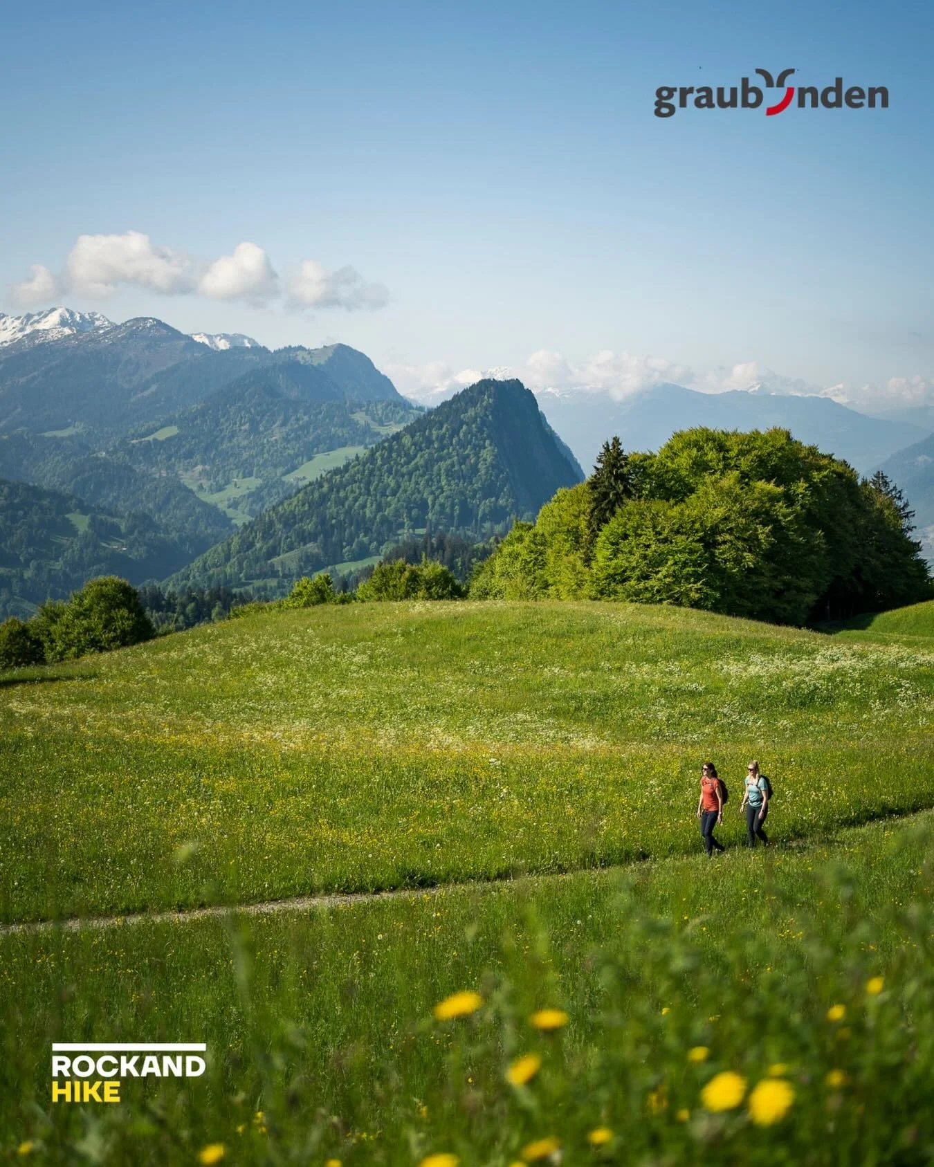 Graub&uuml;nden Ferien ist dieses Jahr nicht einfach nur Partner. Sie bringen B&uuml;ndner Vibes direkt an den Z&uuml;richsee. ⛰️💛

Als offizieller Partner der 7 Hills Challenge UND des Rockand Hike 2026 verwandeln sie unsere Verpflegungsstation in 