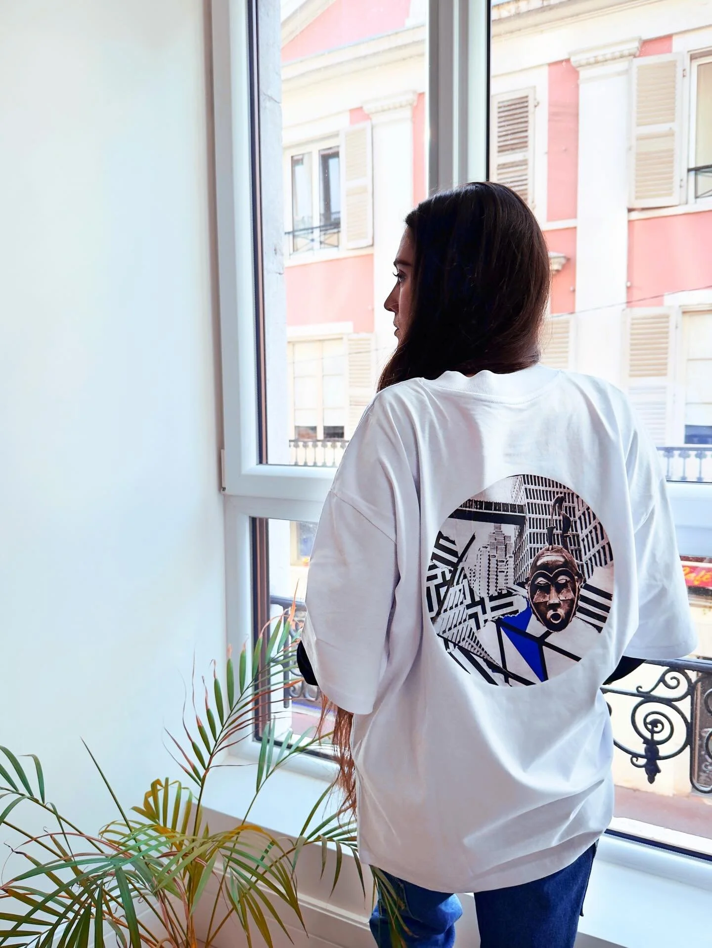 Built from lines and feelings. 
.
.
.
#artwear #collageart #creationtextile