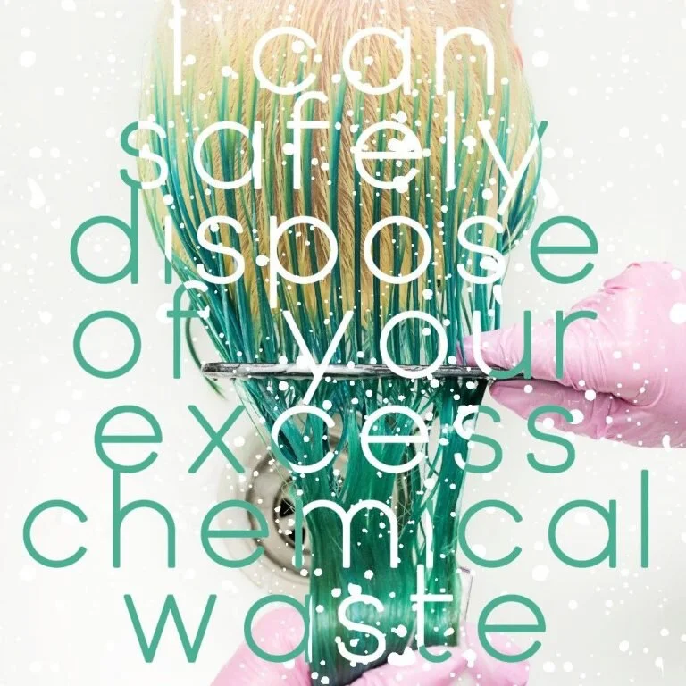 disposing of excess chemical waste