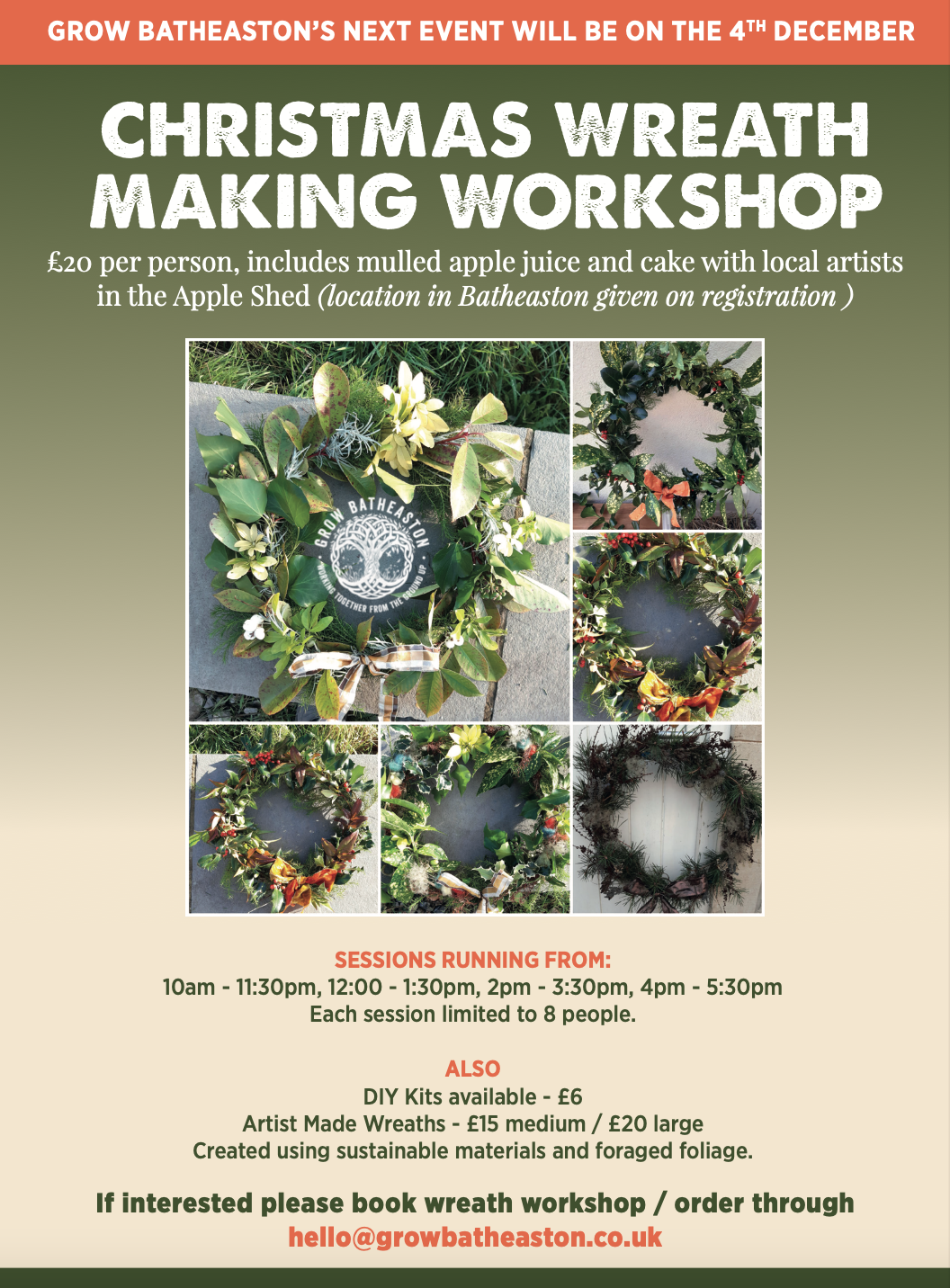 Christmas Wreath Making Workshop