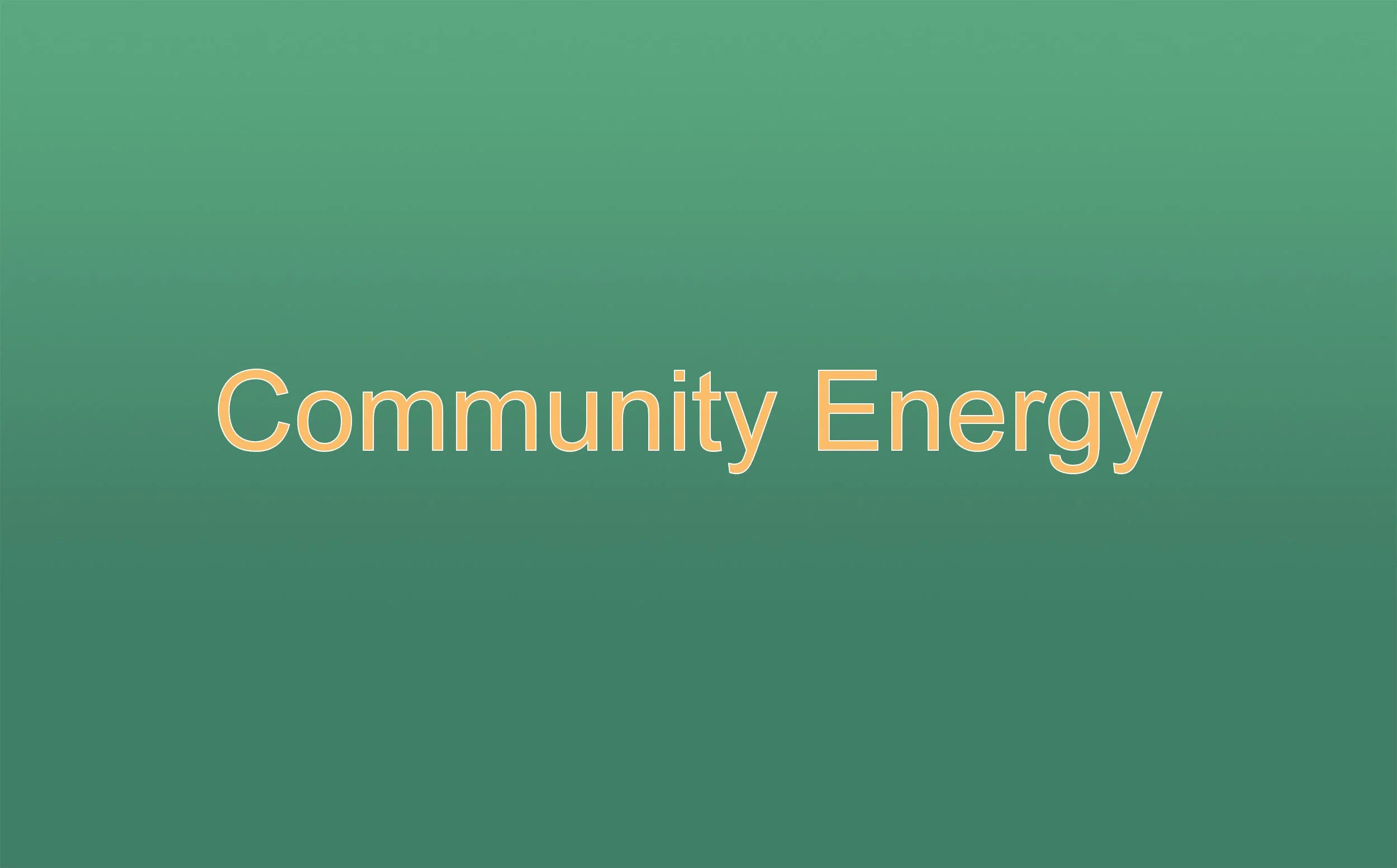 Community Energy