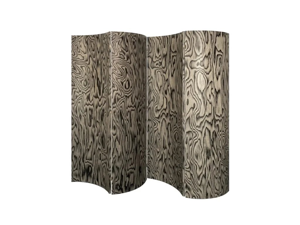 SEPARE Room Divider in Sottsass Grey Veneer