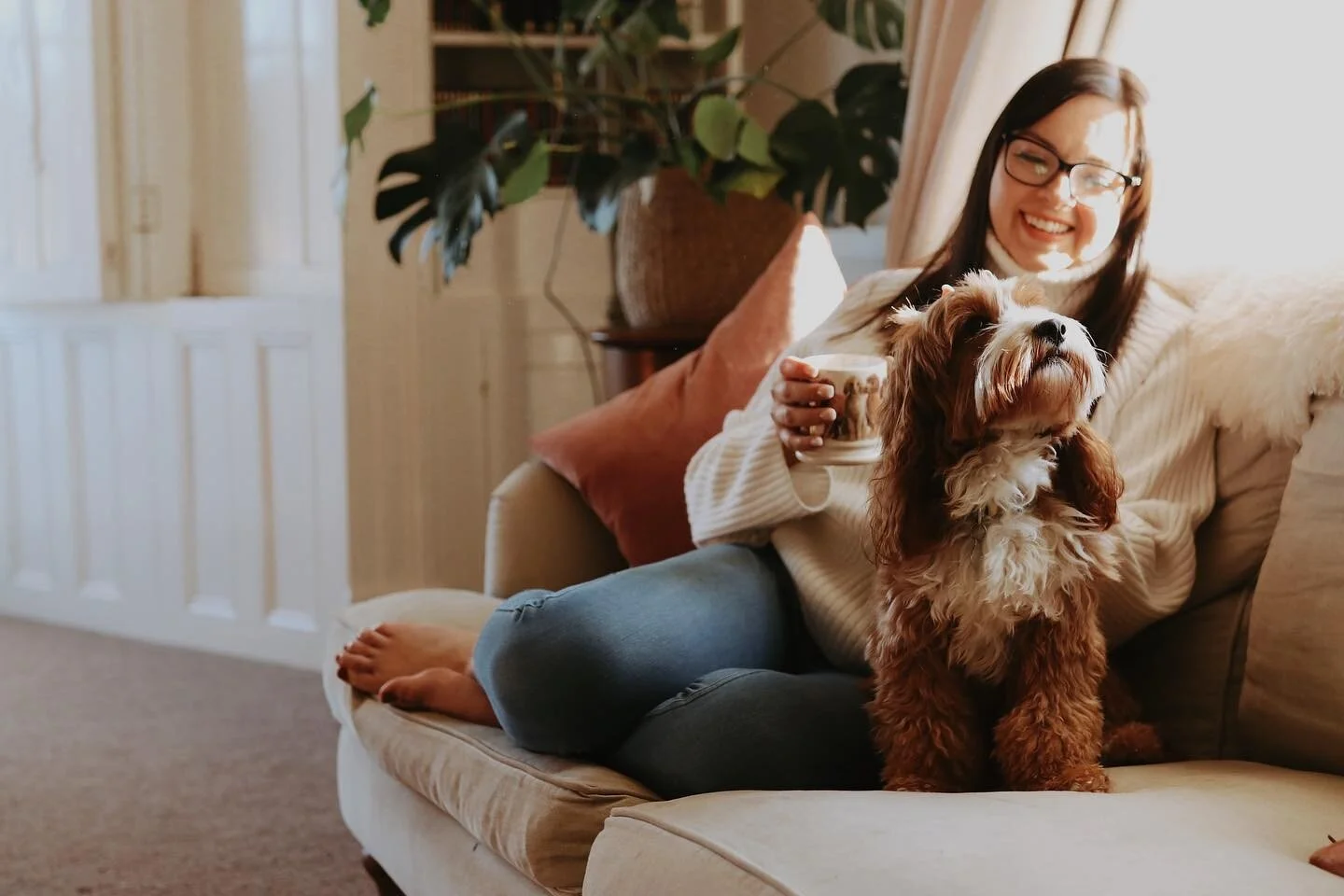 Reflections today of a fabulous week. The very talented @t.hendersonphotography worked her magic and captured the beauty of our Australian Labradoodles. I can&rsquo;t wait to share these dreamy photos with you all. A snap shot in to our world here at