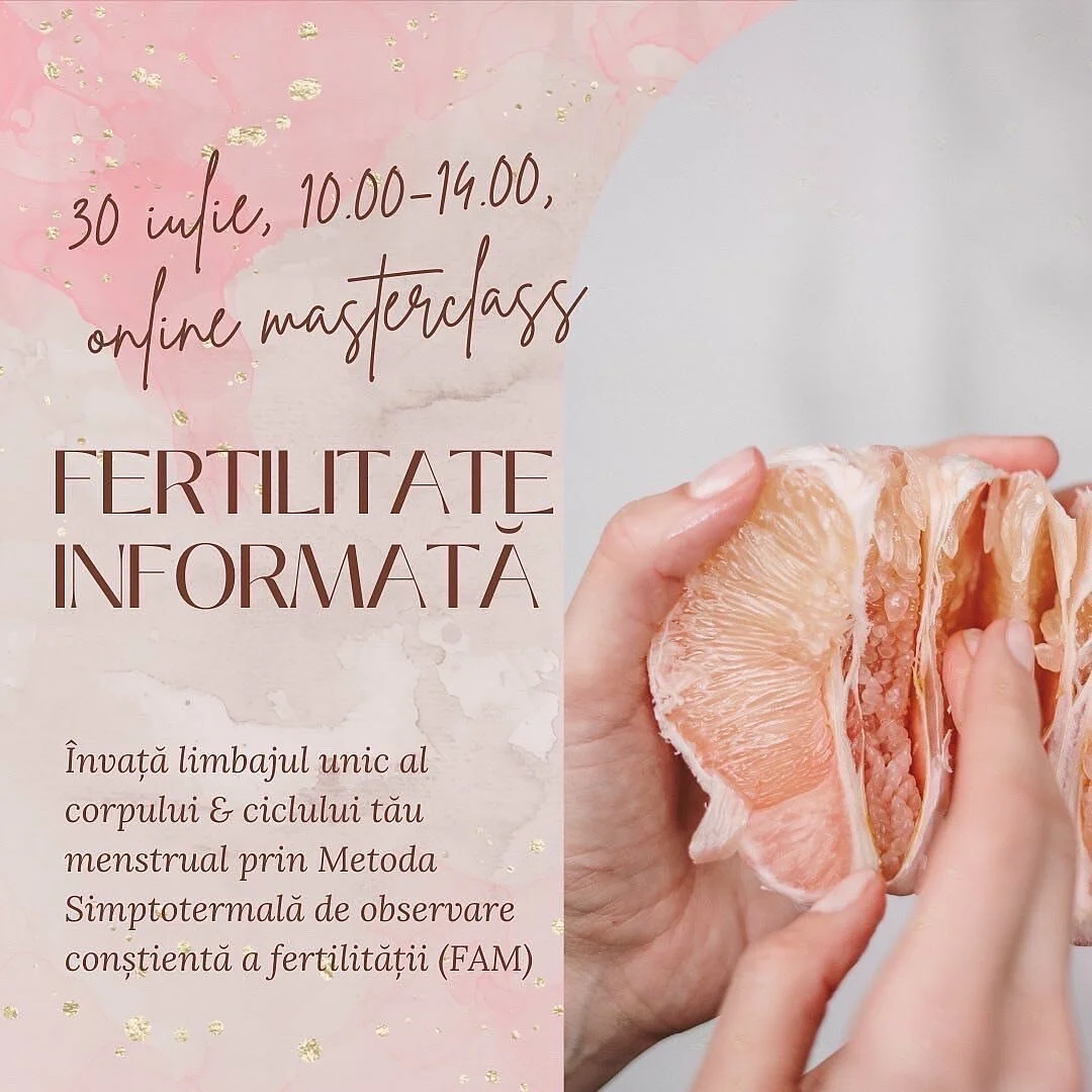 Te recunoști &icirc;n dorința de a-ți cunoaște hormonii și fertilitatea pentru a putea lua decizii &icirc;mputernicite pentru a te &icirc;ngriji de sănătatea hormonală &amp; pentru a-ți onora intențiile reproductive? Poți face asta prin observarea un