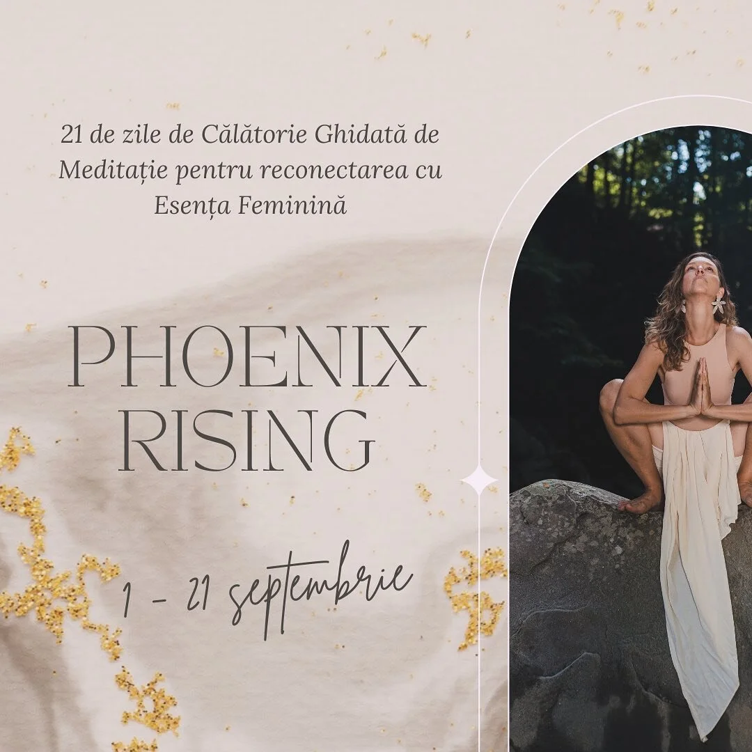 Corpul tău a fost creat să alchemizeze - c&acirc;nd ești &icirc;mputernicită &icirc;n esența ta feminină și conectată la corp- &icirc;ți crește capacitatea de a transforma durerea, dezechilibrele, rușinea, doliul, trauma &icirc;n resurse și putere. 
