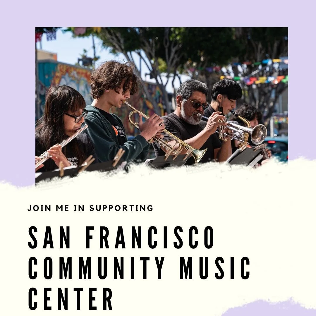 As an #ArtsAdvocate, I want to share the organizations doing exceptional work to heal our society and to bridge our cultural differences -- this is one of them. Founded 100 years ago by Gertrude Field, SFCMC&rsquo;s goal is to provide free and afford