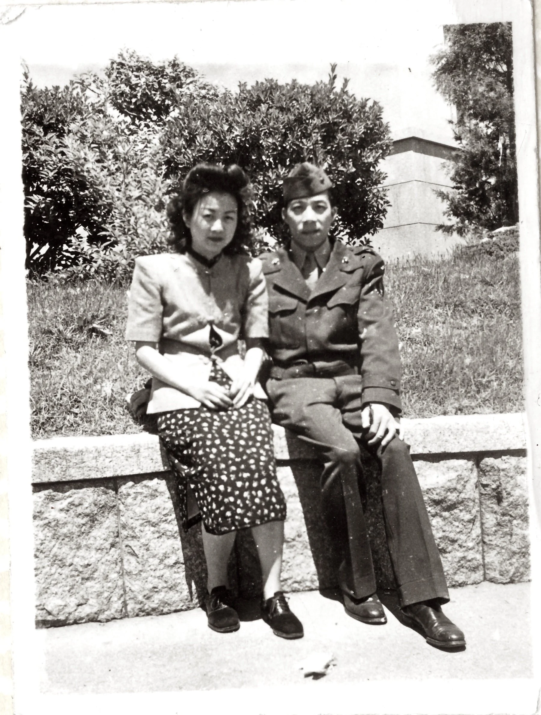 Mom and Dad courtship in China