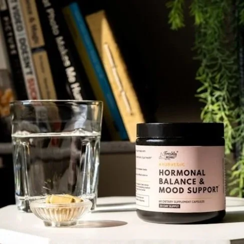 glass of water and jar