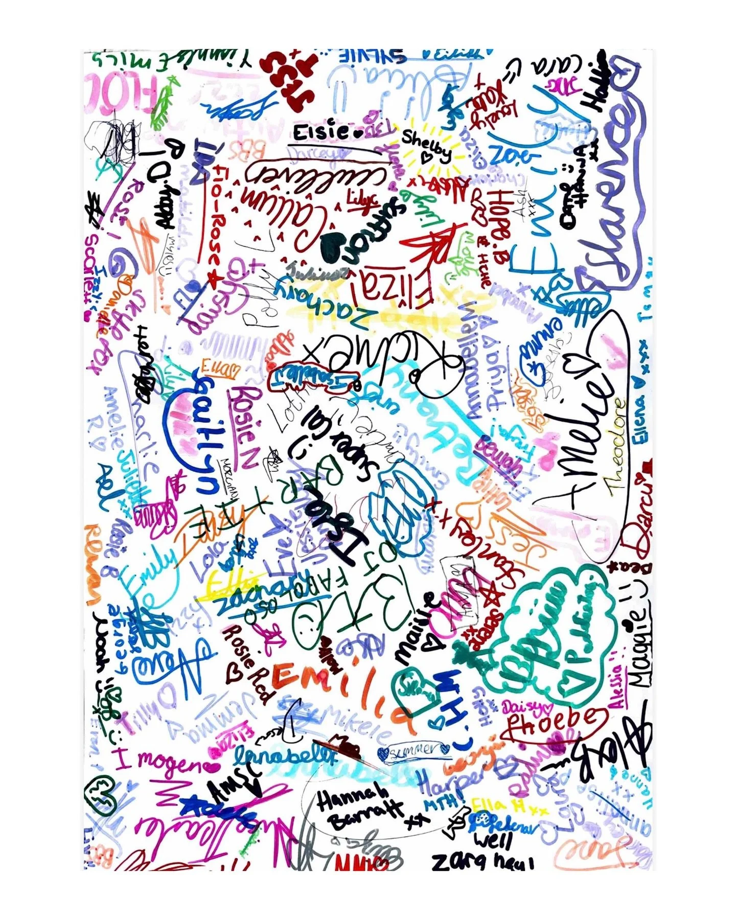 Almost all of our VP2026 cast members have now signed this poster ready for one of them to be gifted it! Who should we give it to?