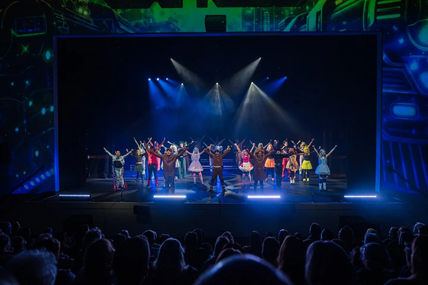 STARLIGHT!!!!!! Check out some snaps from Friday seniors rendition of Light at the end of the tunnel from Starlight Express