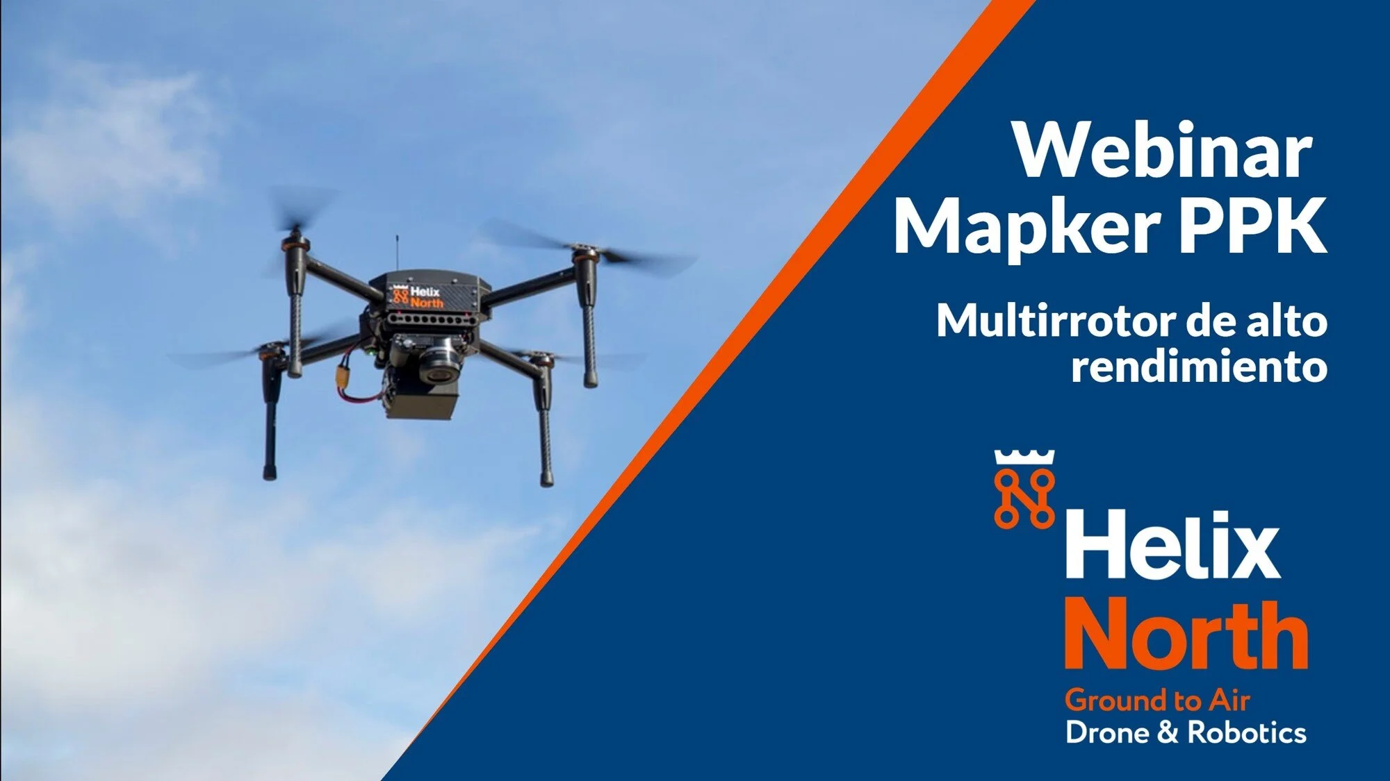 Webinar «Mapker PPK. Multirrotor de alto rendimiento»