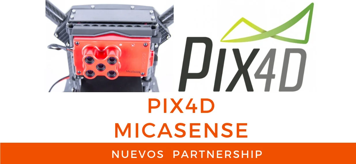 Micasense y Pix4D: Nuevos Partnership