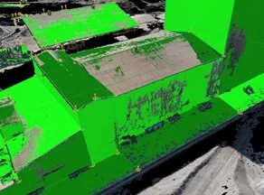 Imagen 4: Superficies creadas para la corrección del MDS.