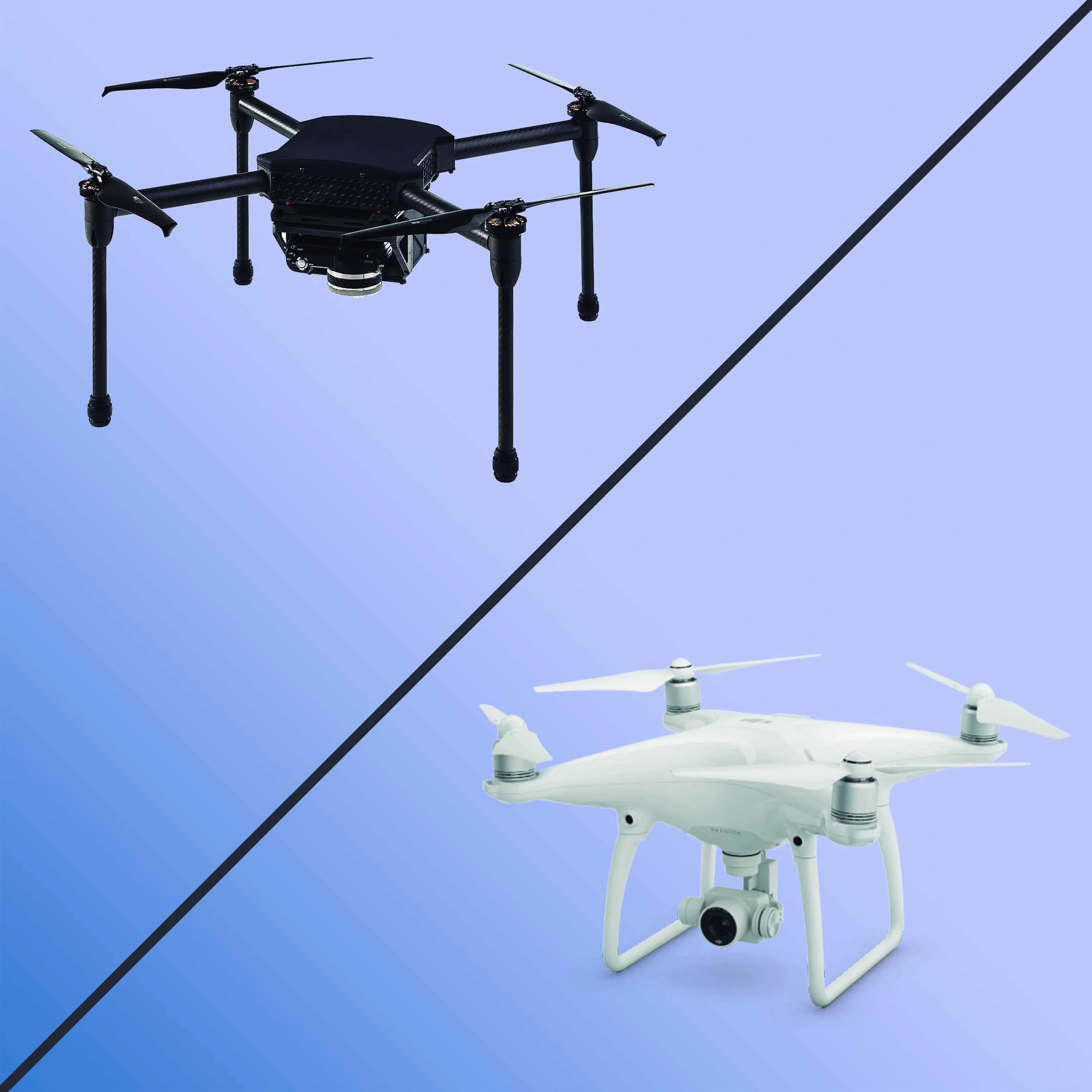 Comparación de plataformas UAV para fotogrametría
