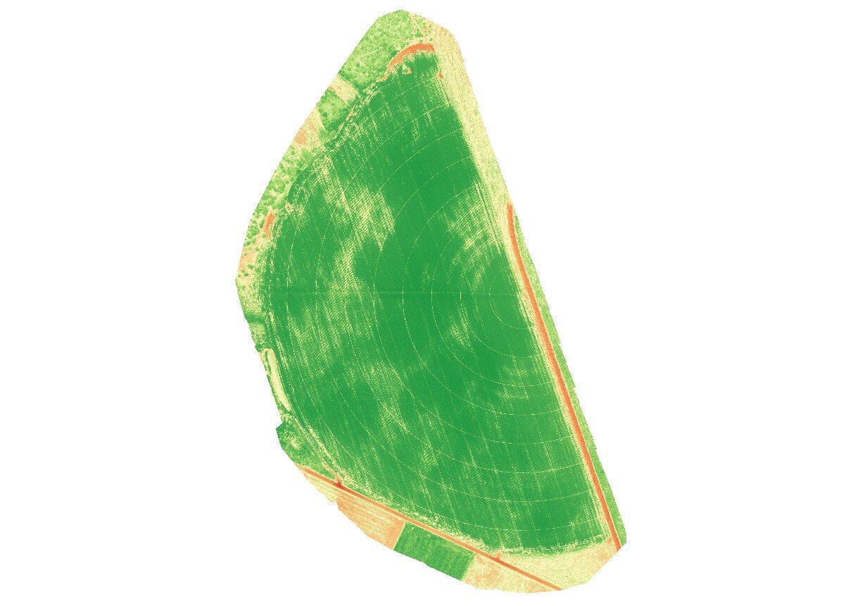 Ortomosaico multiespectral