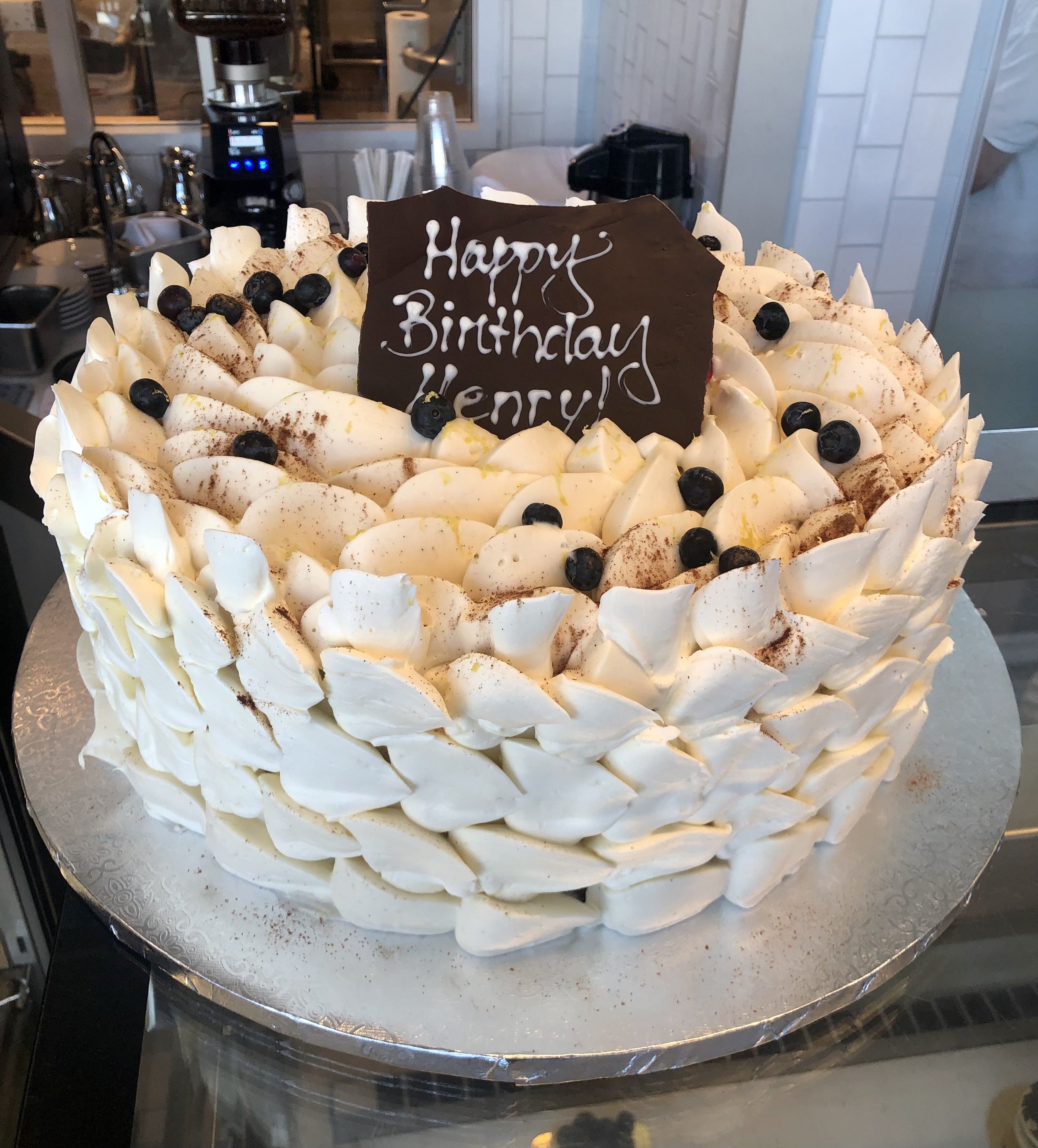 Bianca Birthday Cake by Kings Bakeshop