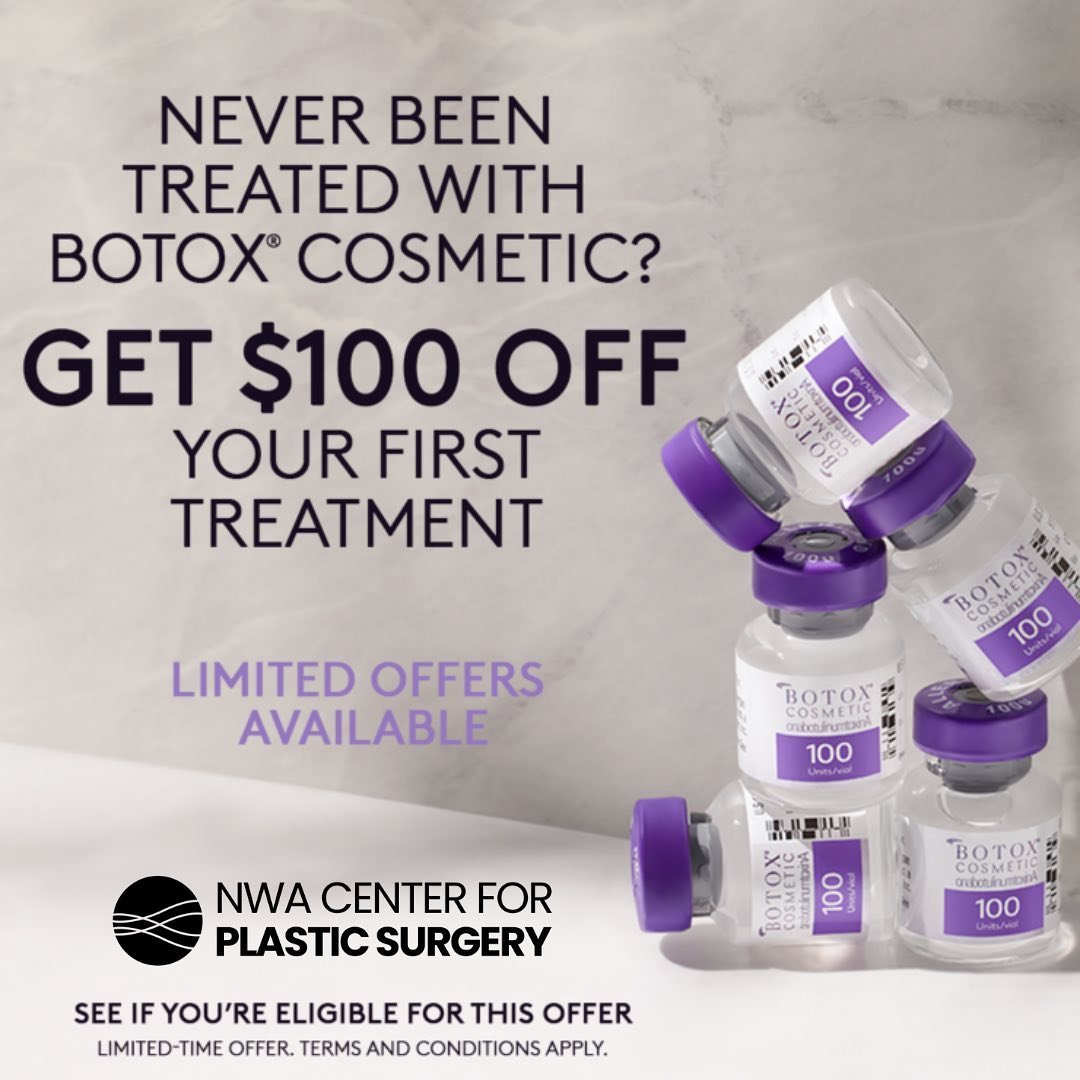Don&rsquo;t miss out on $100 OFF! If you&rsquo;re new to Botox, there&rsquo;s never been a better time to book your appointment. Take advantage of this limited-time offer and enjoy $100 off while supplies last. If you are a current Botox patient shar