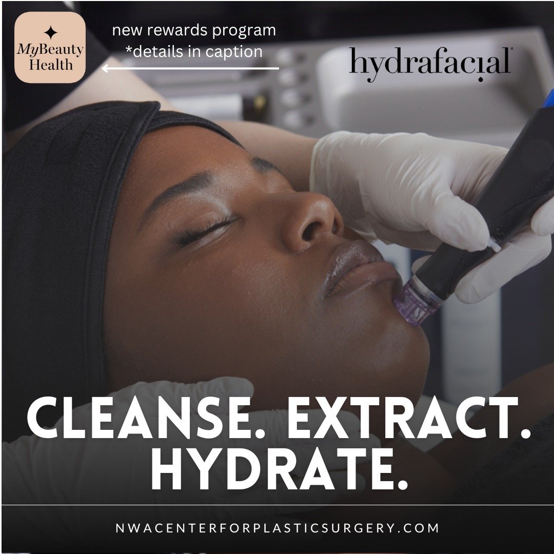 Cleanse, extract &amp; hydrate your way to radiant skin with monthly HydraFacials! Keep your skin healthy and glowing by tackling concerns like deep cleaning, hydration, and reducing fine lines. 

Book now with our expert aesthetician, Katie! 

NEW: 