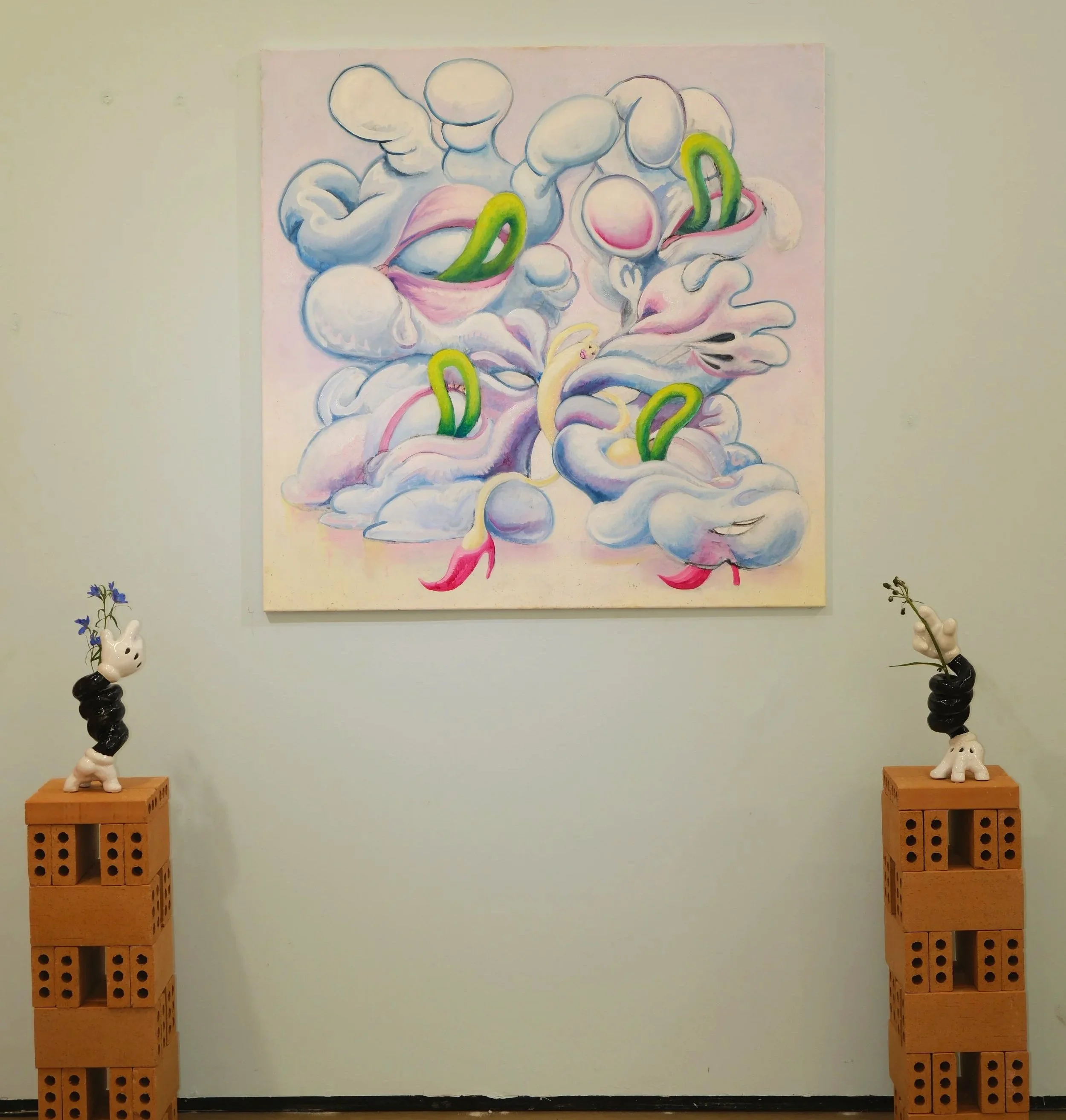 
'Butterfly', 100 x 100 cm, Oil on canvas