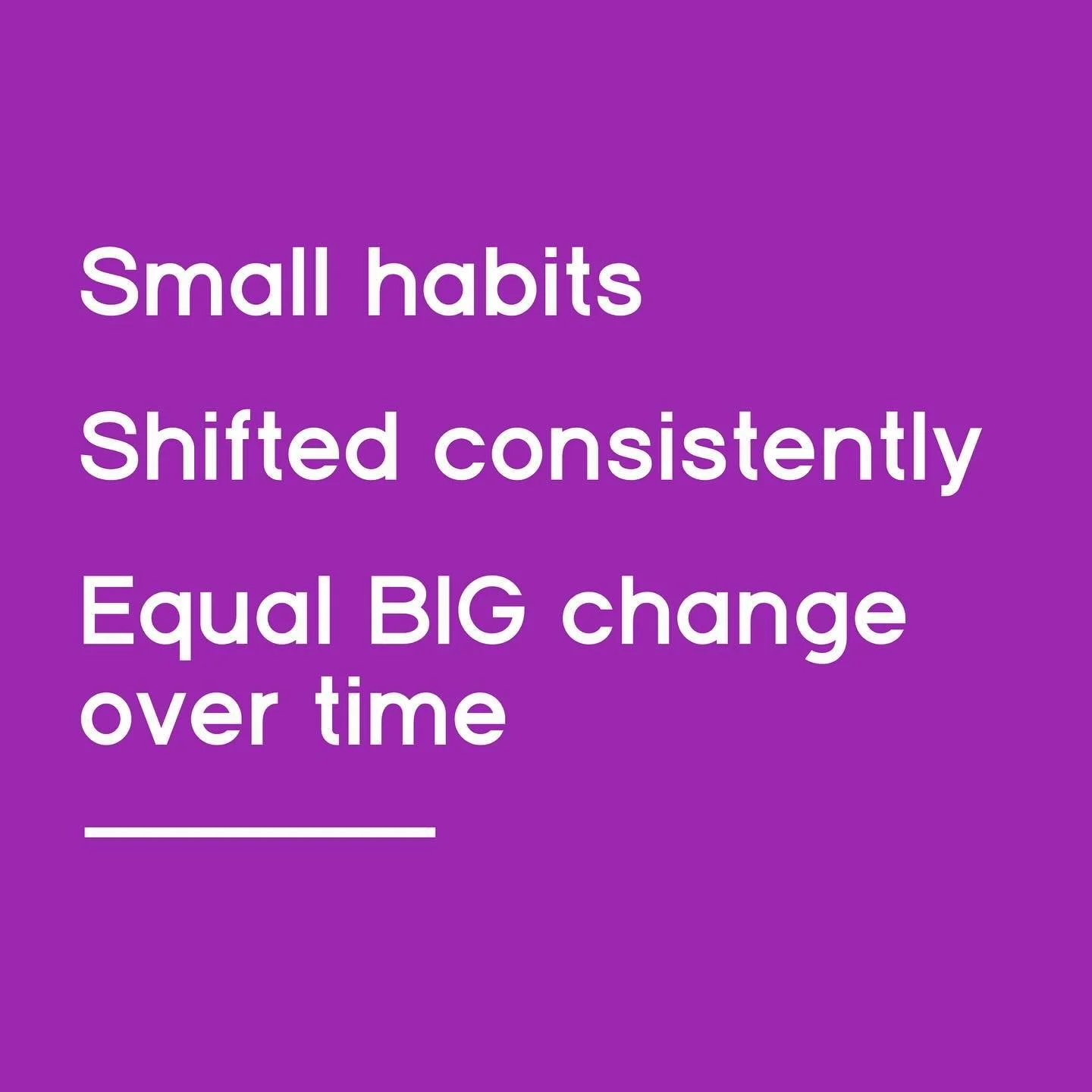 Building a solid foundation of knowing your Why is where lasting change begins. 

DM me for my free mini-guide to get started.