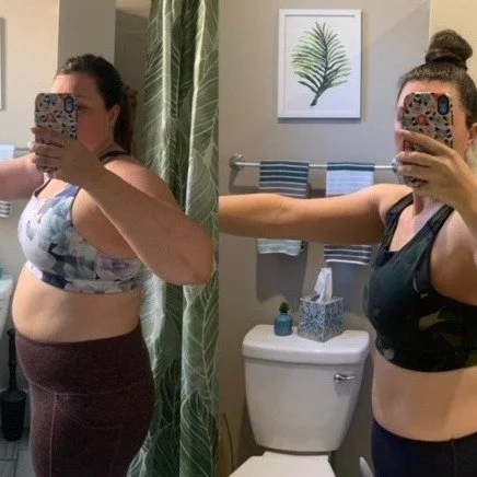 &ldquo;In the beginning, I was unsure your approach would work for me. I found it wasn&rsquo;t at all restrictive and I&rsquo;m now 58 pounds lighter. It&rsquo;s a lifestyle shift that I&rsquo;ve sustained for 3 years now.&rdquo;- Lauren D. 

Before 