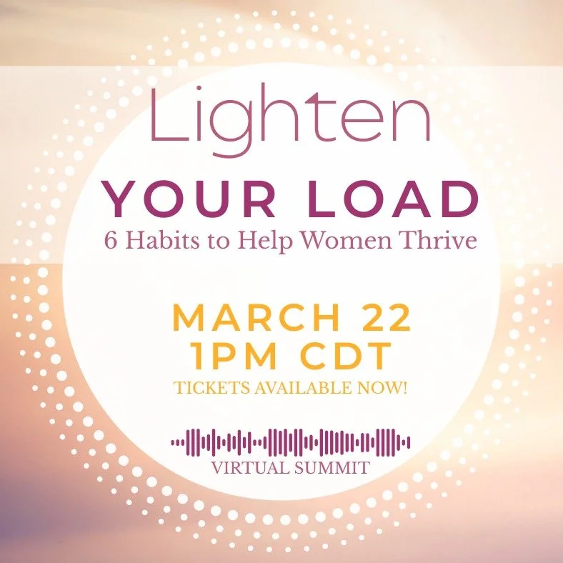 Announcing!
This uplifting online event is designed especially for women in midlife who want to feel healthier, more balanced, and less overwhelmed. 
Connect in this live online event with six women heart-centered entrepreneurs as they each share a s