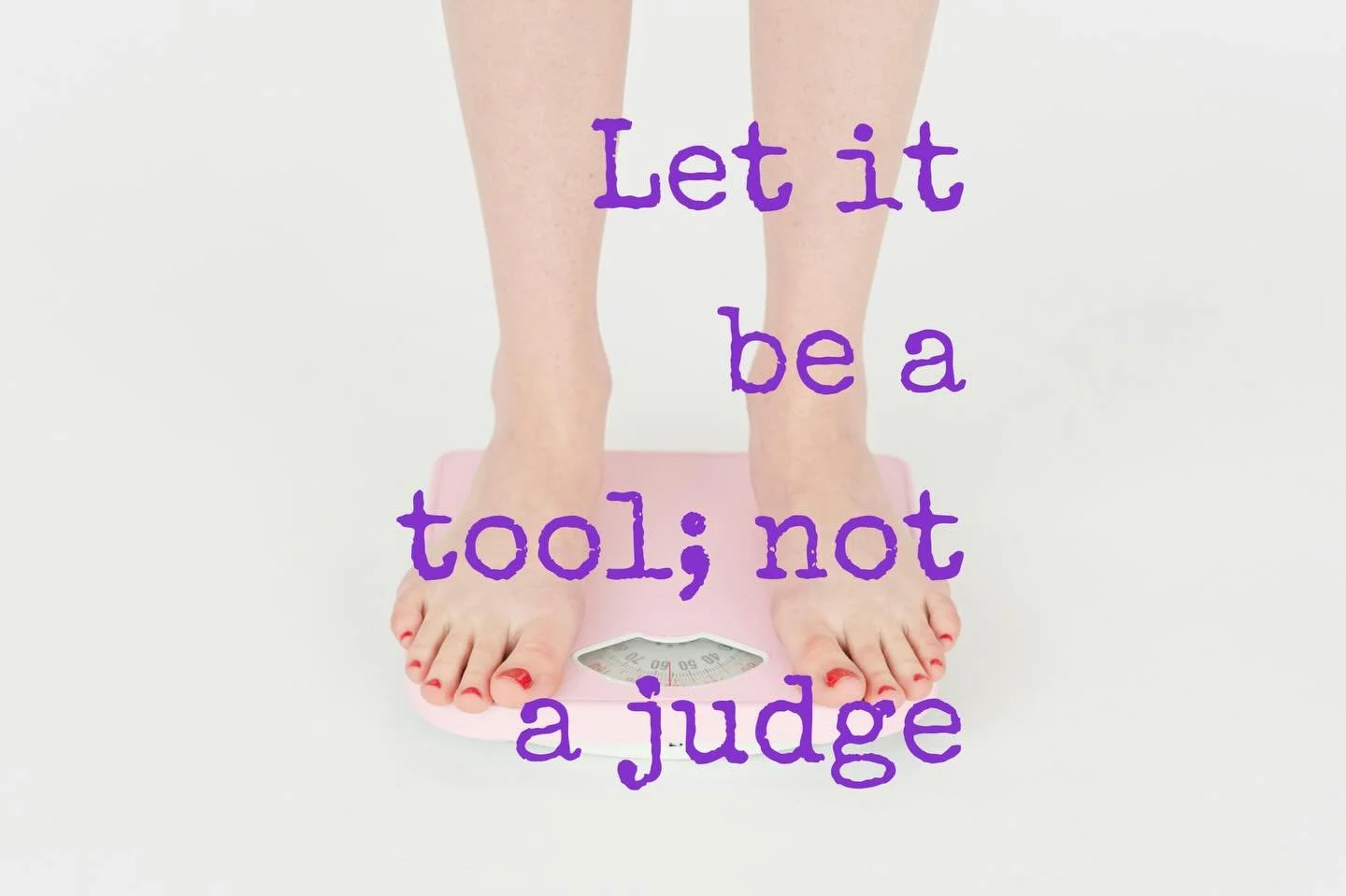 The number on the scale is data &hellip; not a statement of your value.

Somewhere along the way, we might give that little device too much power. We let it decide our mood, our confidence, even our sense of success.

But the truth?
A scale is simply