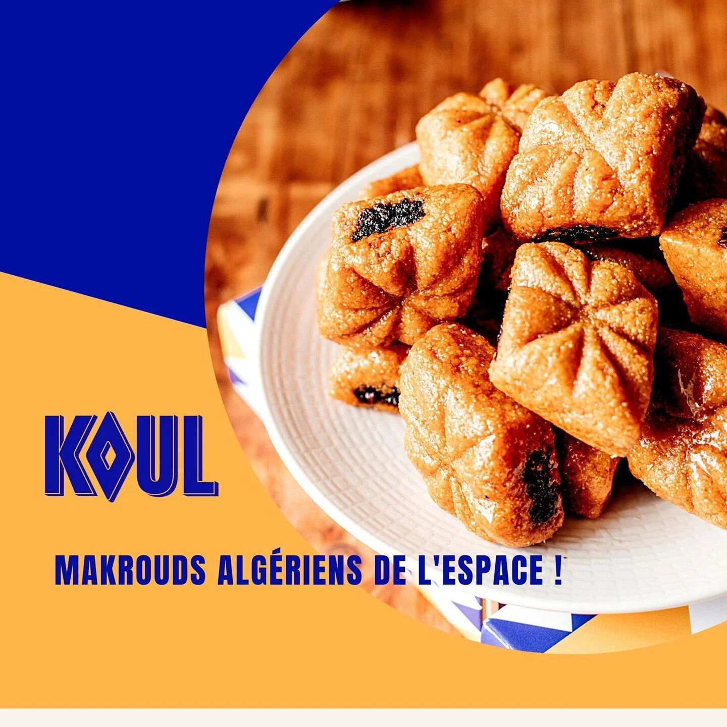 🔸 PEPITE 🔸⁠
⁠
⁠
⁠
Petite p&eacute;pite gustative, le Makroud KOUL accompagne parfaitement votre petit caf&eacute; ou votre th&eacute; 😋⁠
⁠
⁠
💫 Le Makroud KOUL c'est :⁠
⁠
🔹 de la semoule de bl&eacute;⁠
🔹 des dattes⁠
🔹 des amandes pour toujours 