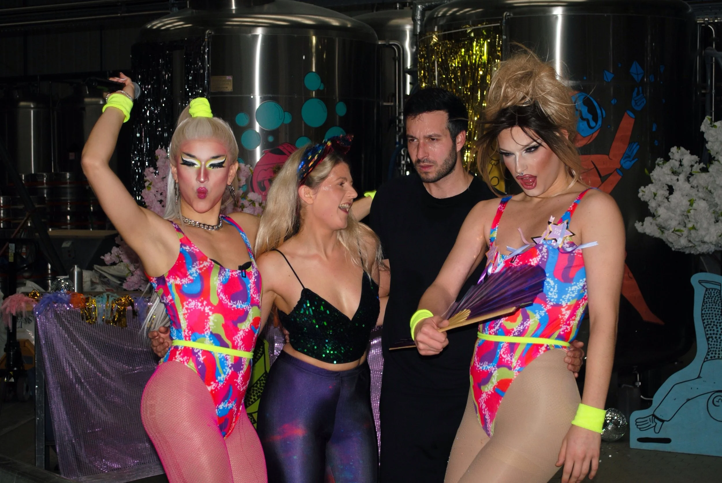 Photography
(Hamlin and Hive's Drag Queen Workout event)
