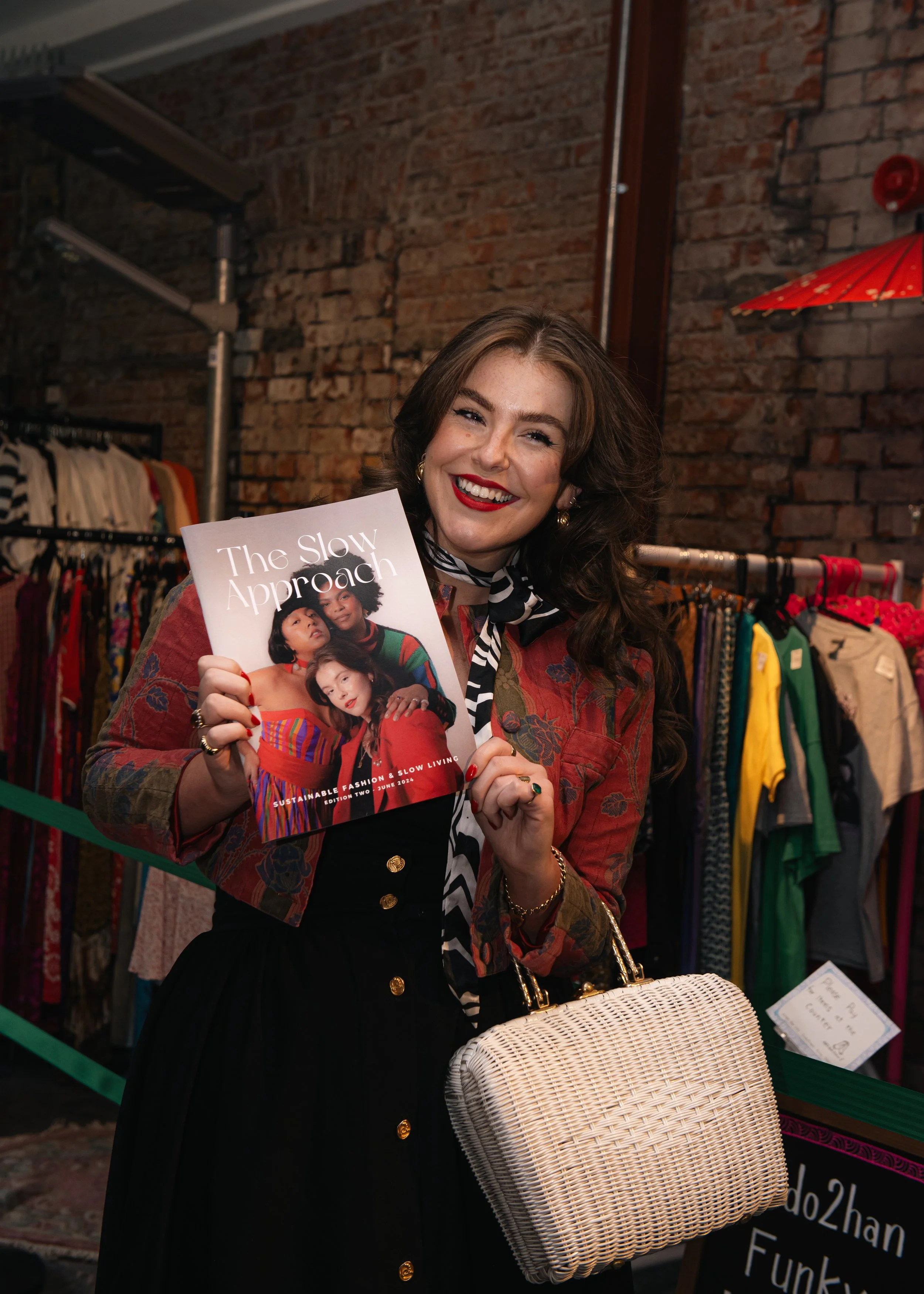 Ellie AKA The Vanity Case at the pre-launch event for Edition 2 in Bristol in which she is a cover star. Photo by Zara Williams.