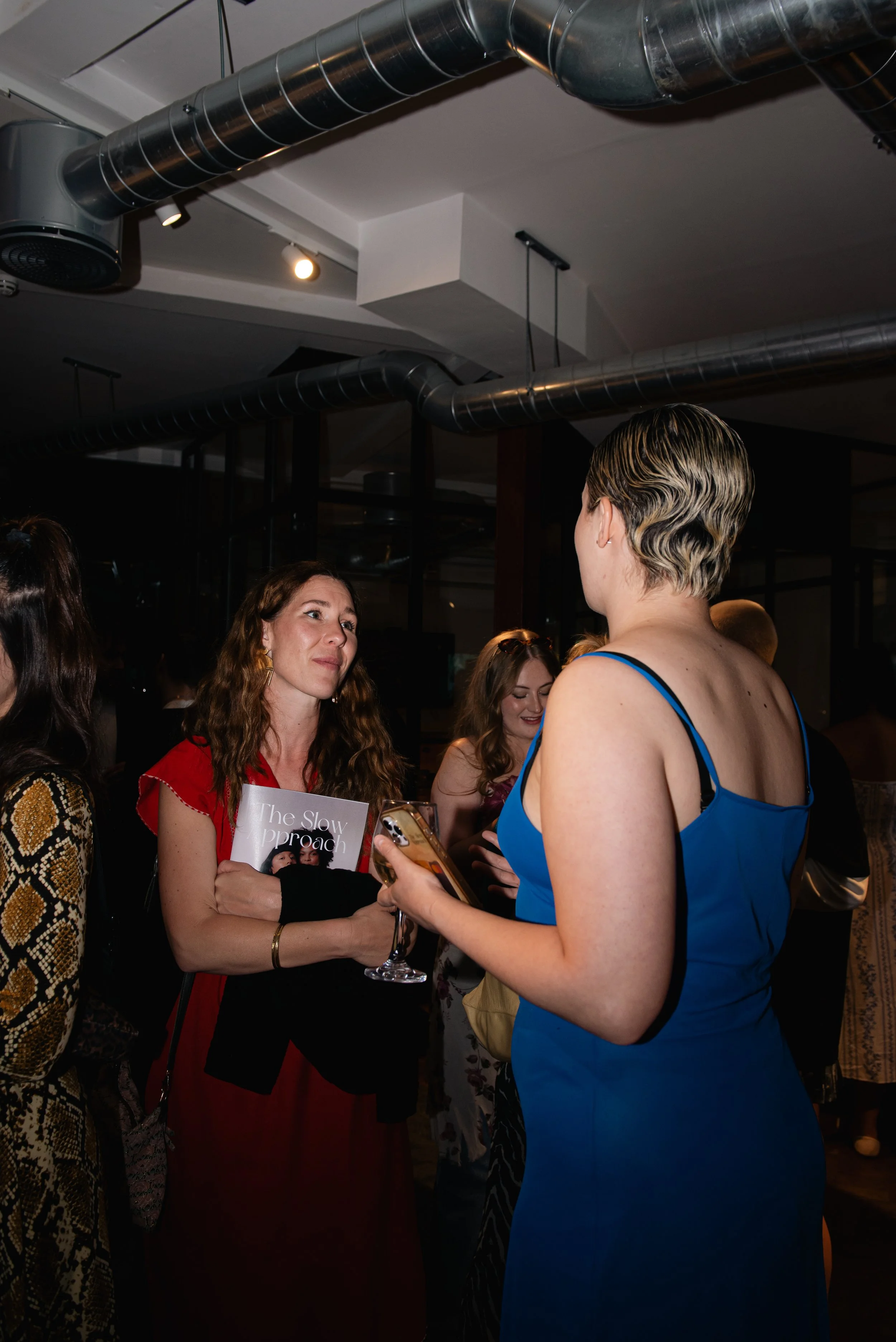 Events/ Speaker
(Photo by Zara Williams at The Slow Approach Magazine Edition Two: Pre-Launch Party I hosted at Future Leap, Bristol. Photographed with Amelia, Founder of Sustainable Fashion Week)