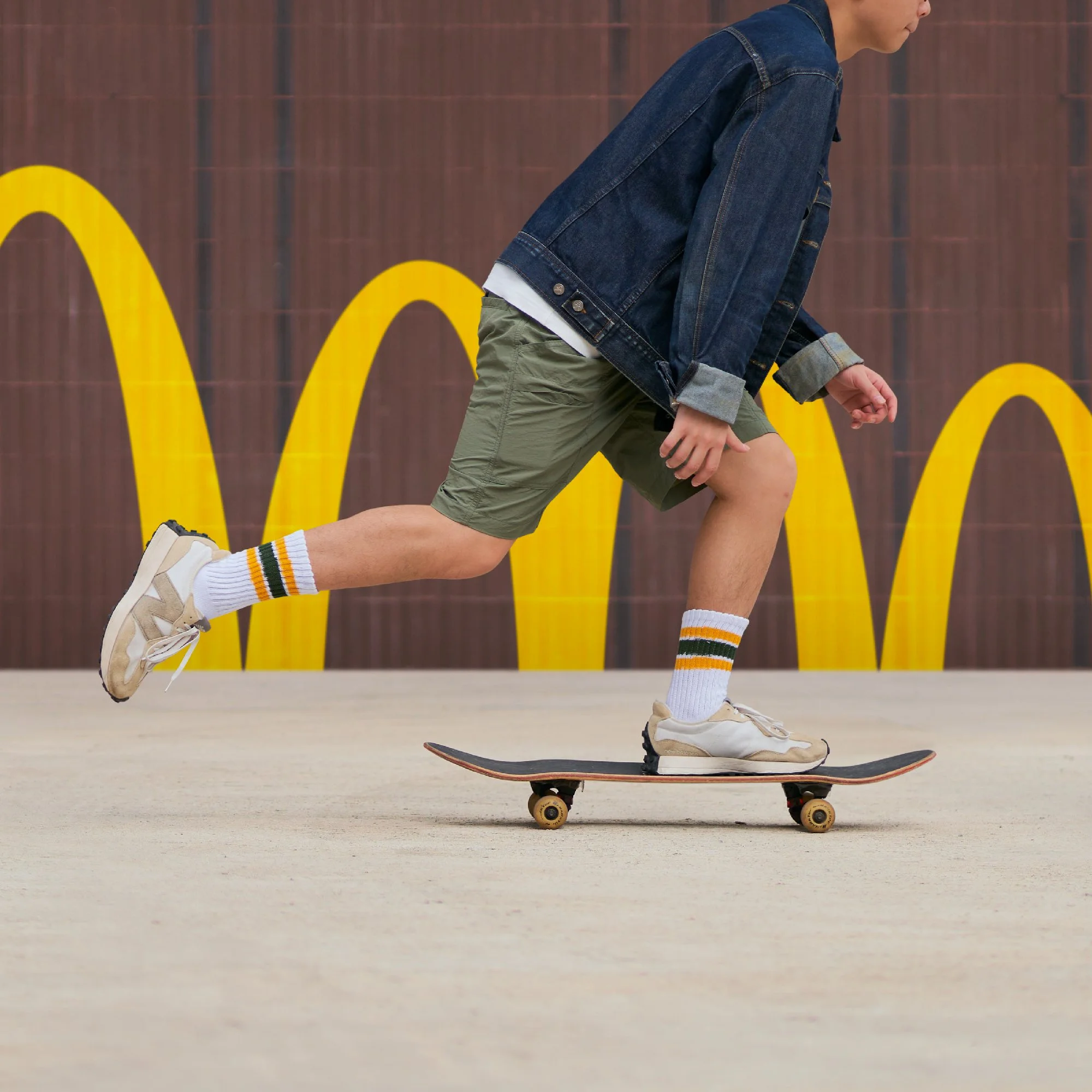 美食係唔等人㗎，衝呀🛹

#唔喺麥當勞 #就係去緊麥記lor
#imlovinit #McDonaldshk