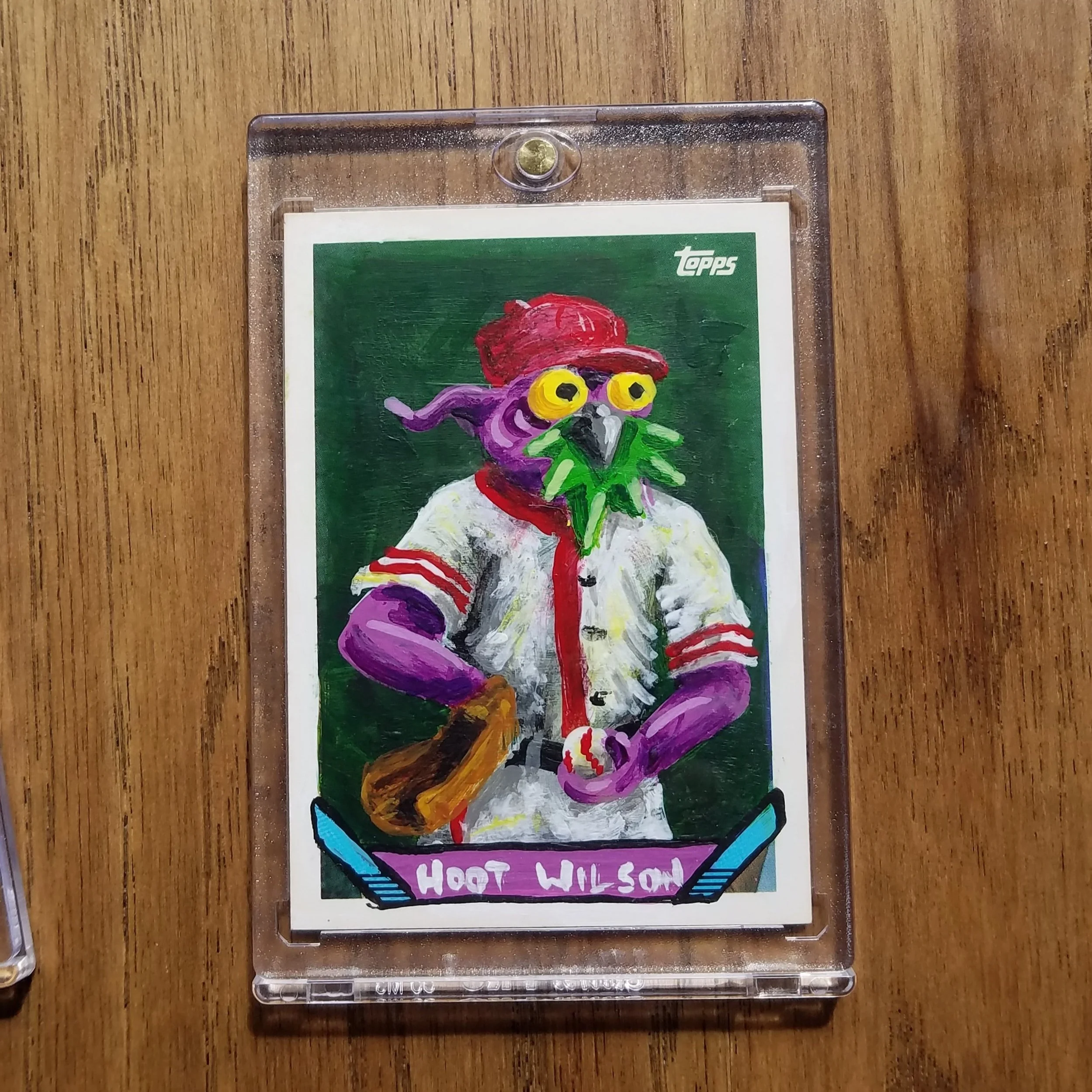 Nite Owl Series 1 Baseball Cards - Hoot Wilson
