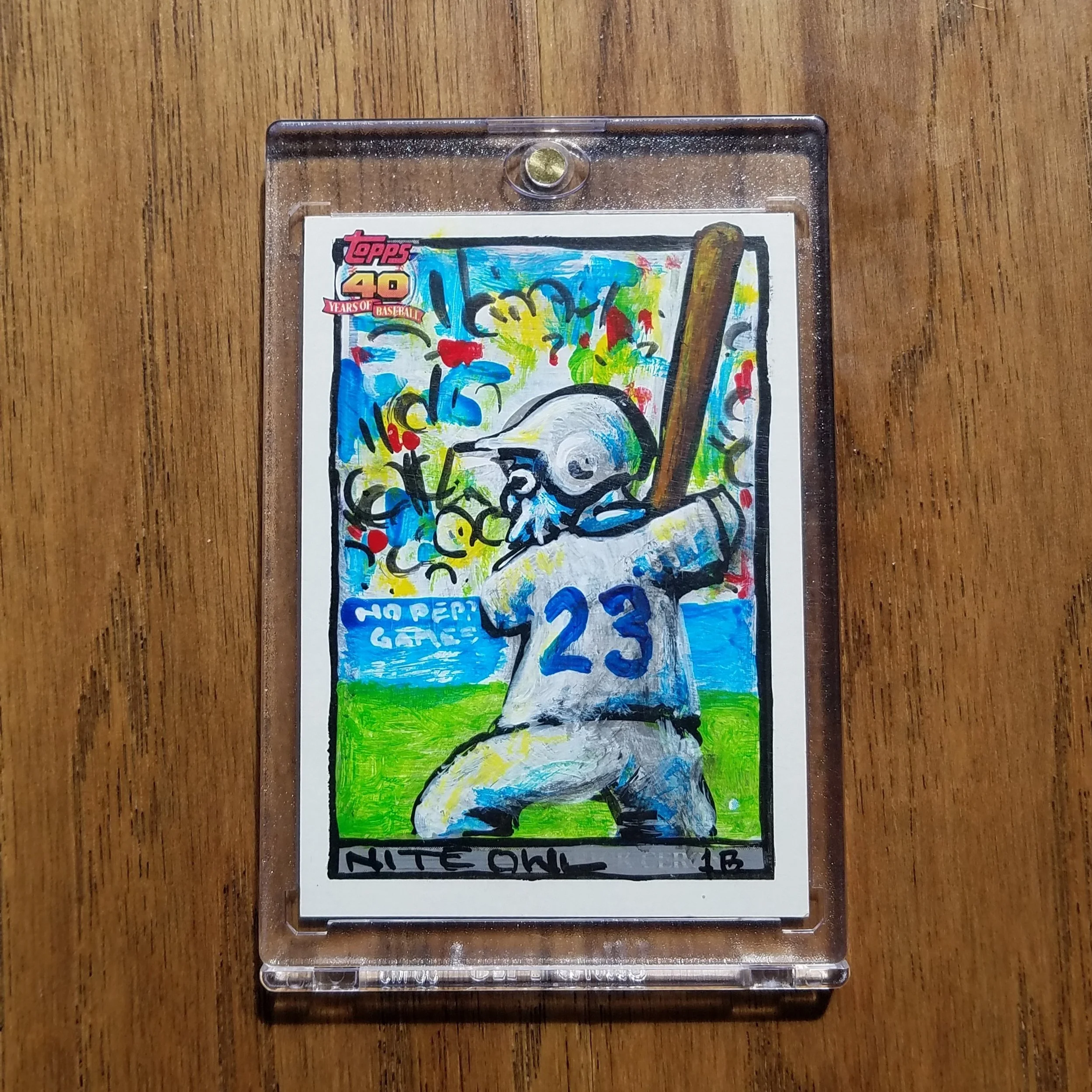 Nite Owl Series 1 Baseball Cards - Donnie Baseball