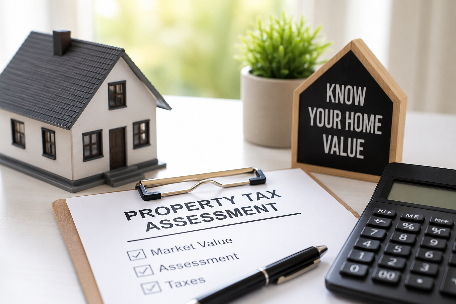Below Its Property-Tax Assessment?