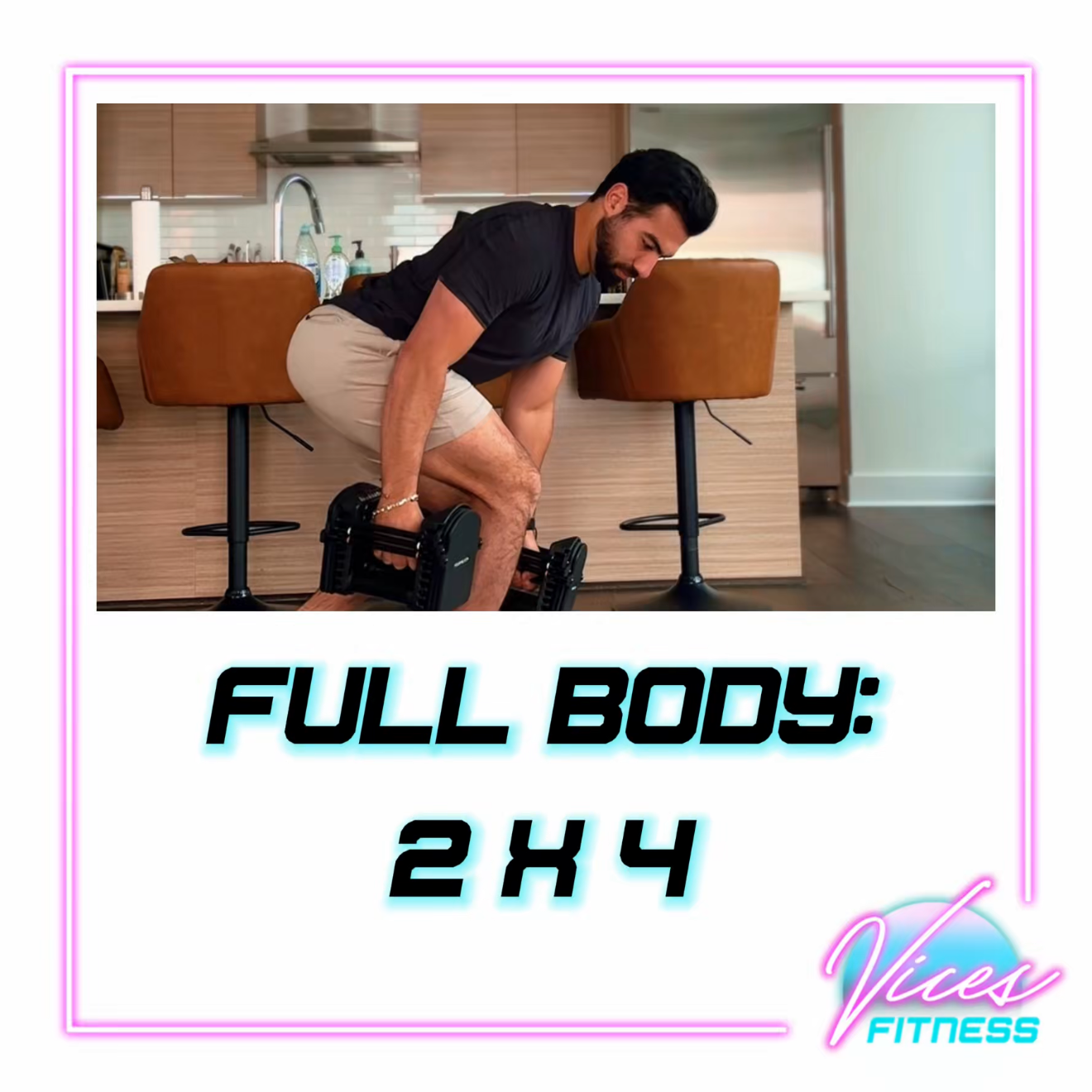 full body: 2 x 4 