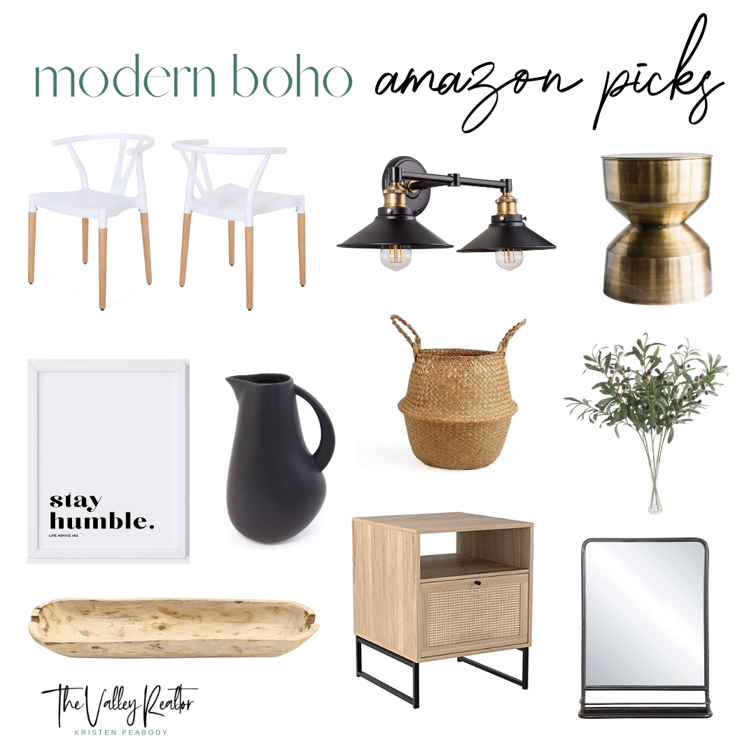 My fav Modern Boho Picks from Amazon! 