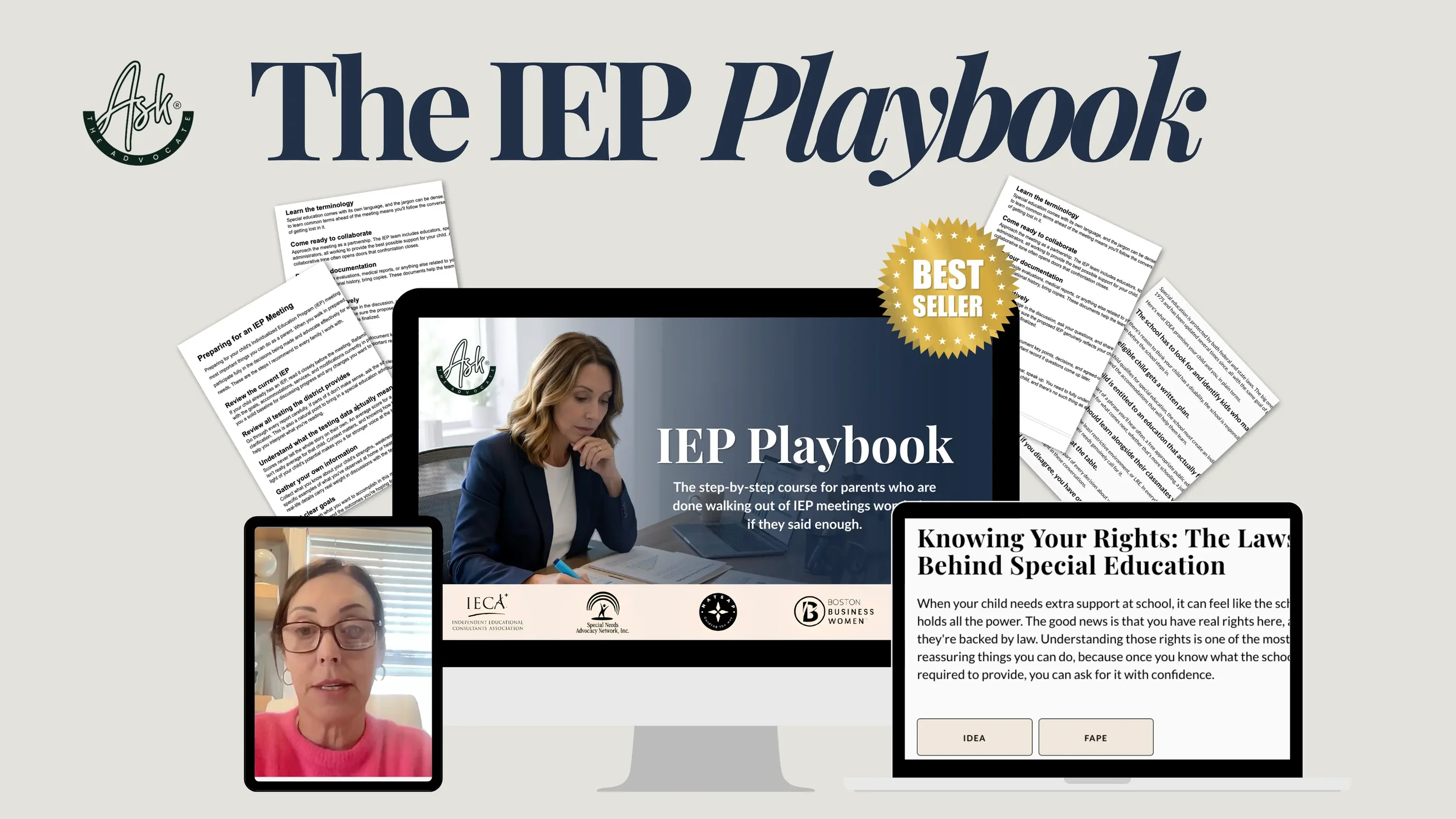 Join our online site Maureen Brown, founder of Ask the Advocate and a Massachusetts special education advocate with over 23 years of experience, teaches parents how to navigate the IEP process and secure the right educational support for their child.