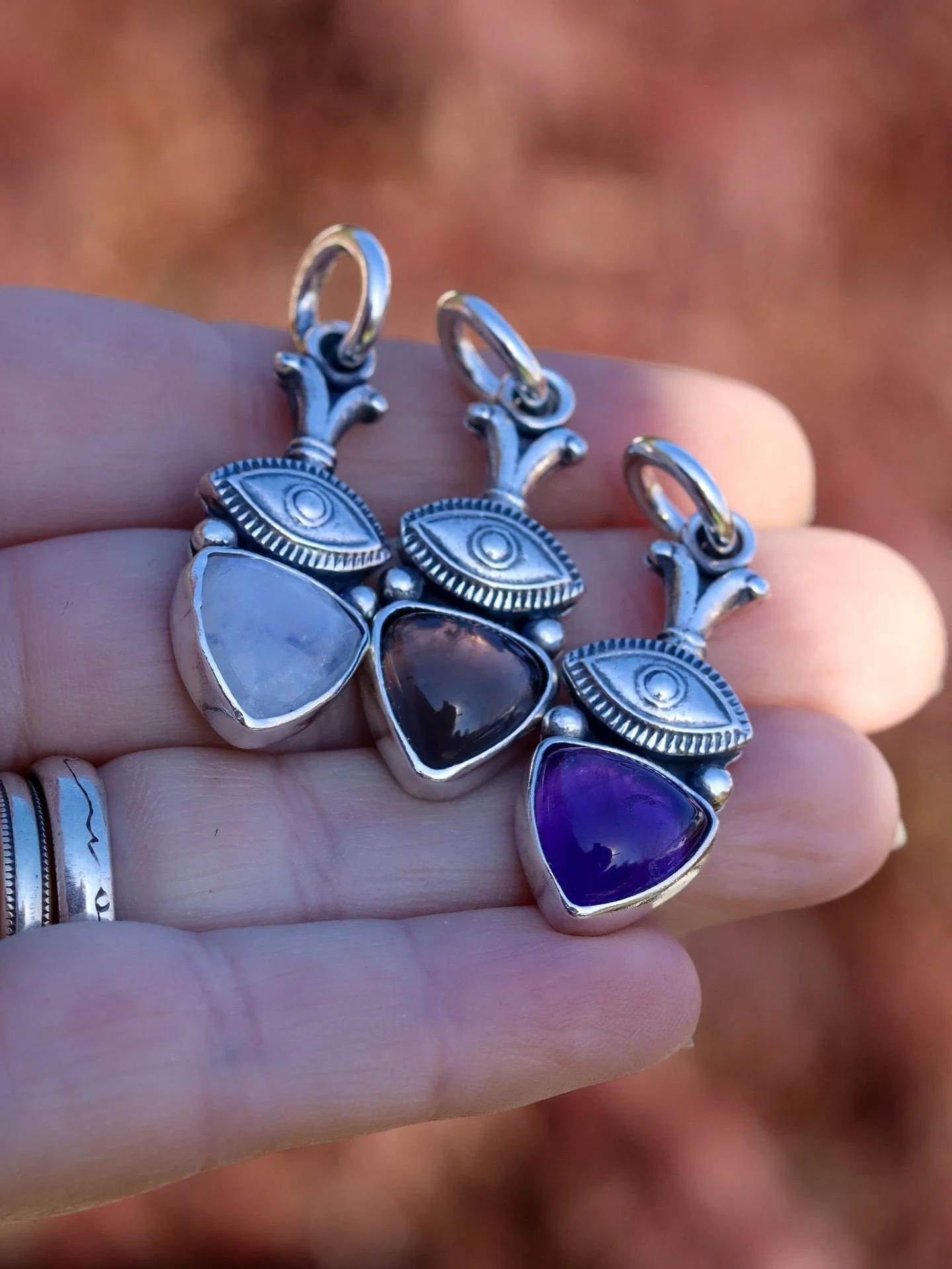 I&rsquo;m going to retire The Ward charm pendants soon so if you had your eye (😂 see what I did there!!) on one don&rsquo;t leave it too long . m all about amulets and Talisman jewellery, pieces that become your armour, your shield, protecting the w
