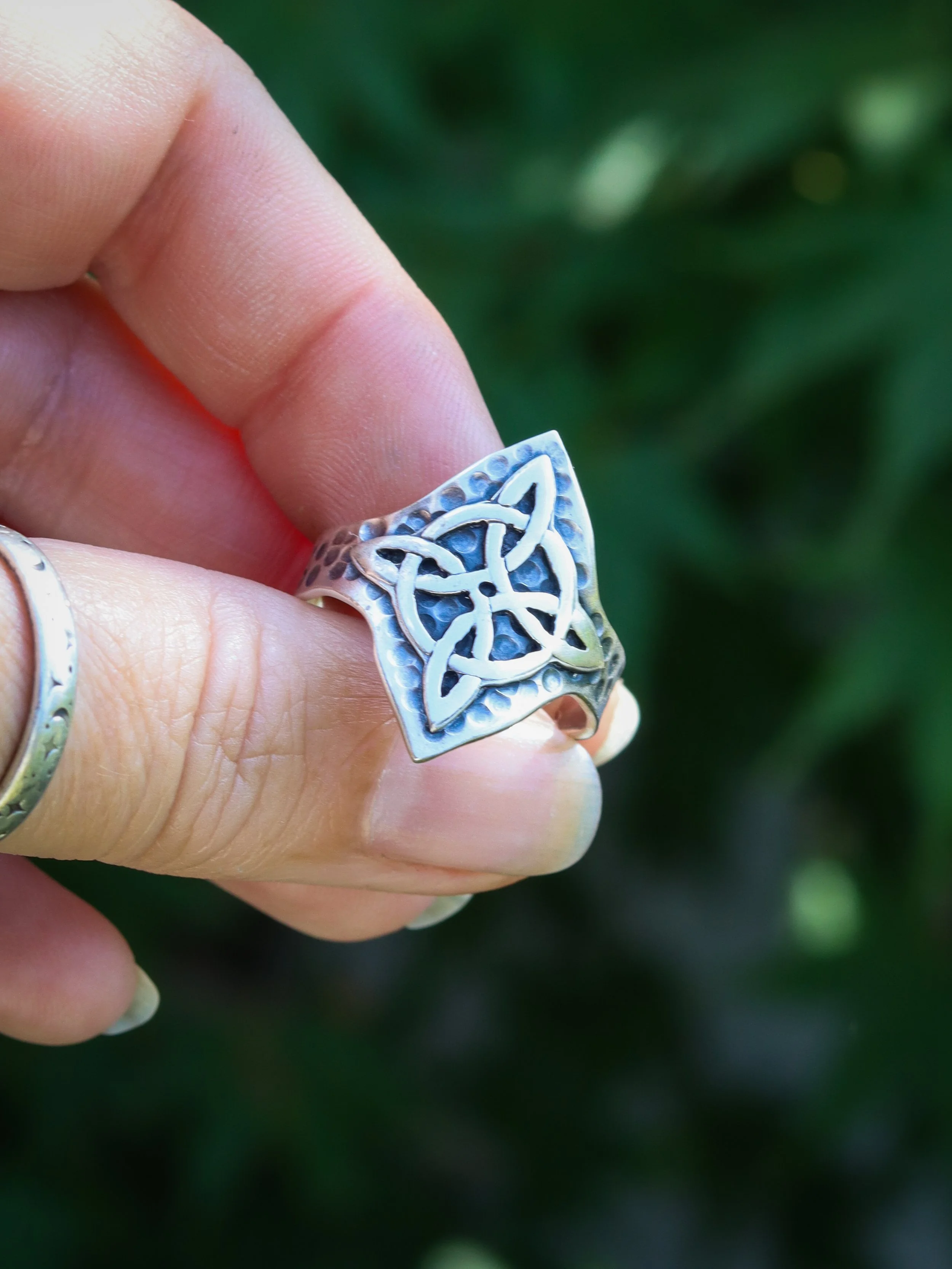 The Witches Knot Ring  - Made to order