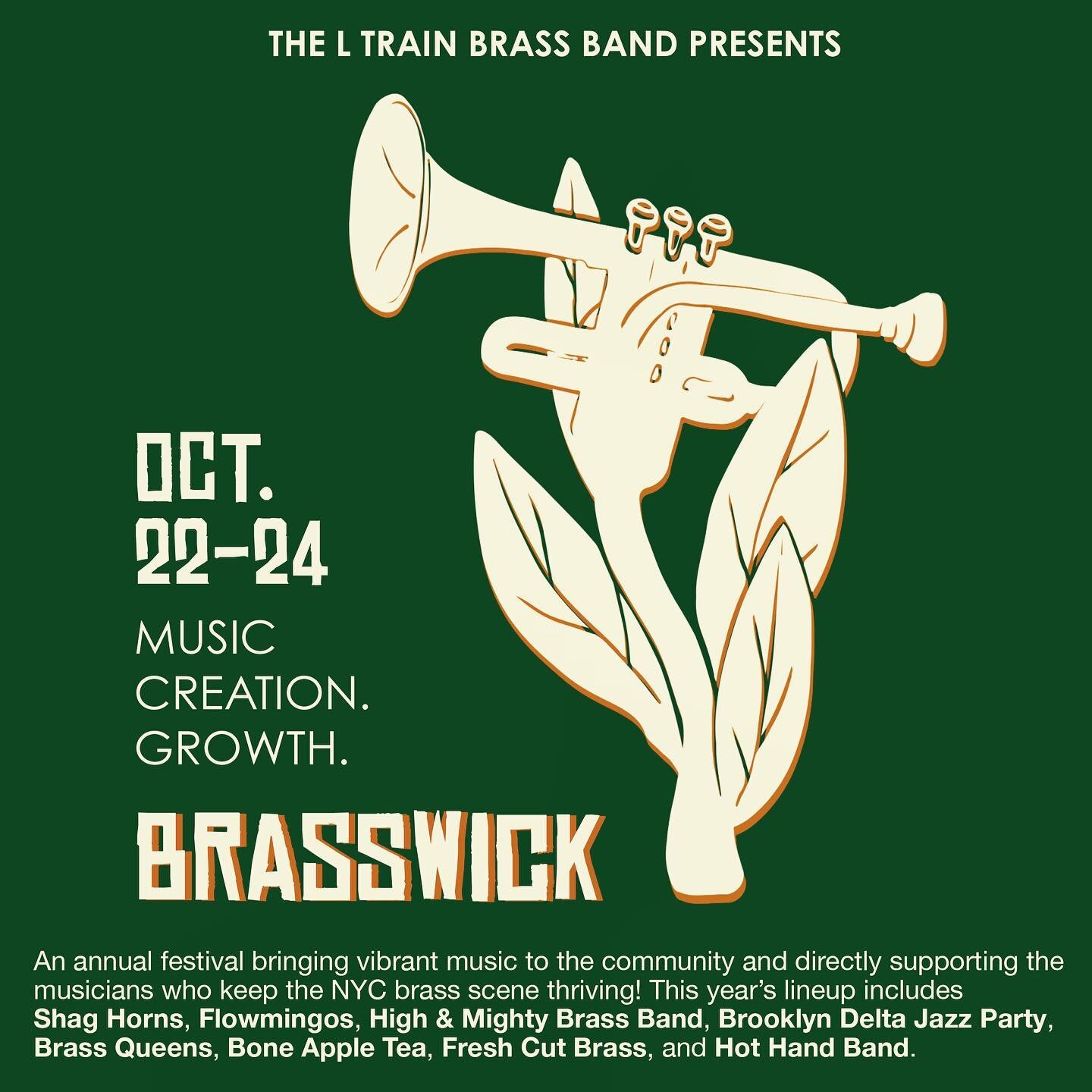 FREE outdoor BRASS band festival happening in downtown Brooklyn 
THIS week. Lots of bands so check it out!!!
&bull;
&bull;
&bull;
&bull;
&bull;
&bull;

#highmightybrass #highandmightybrassband #bandontherun #weouthere #livemusic #brassband #brassband