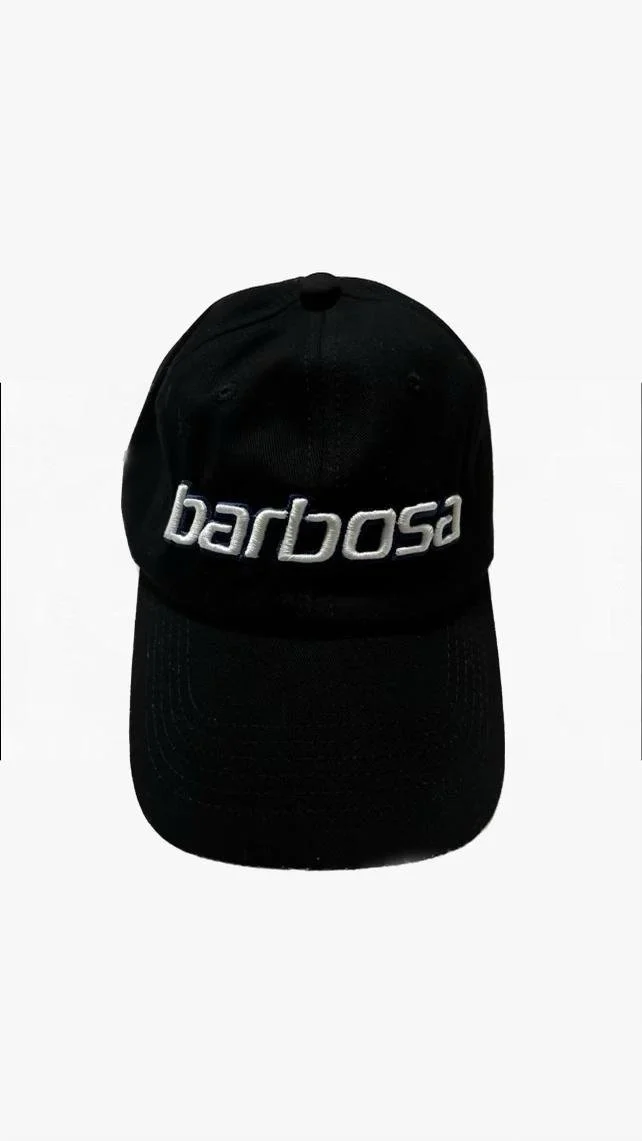 Barbosa BLK Cotton Baseball Cap $45USD
