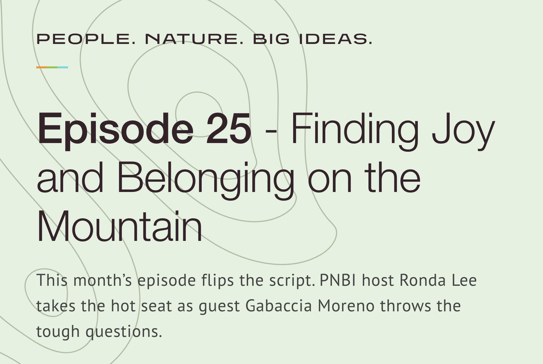 Episode #25: Finding Joy on the Mountain