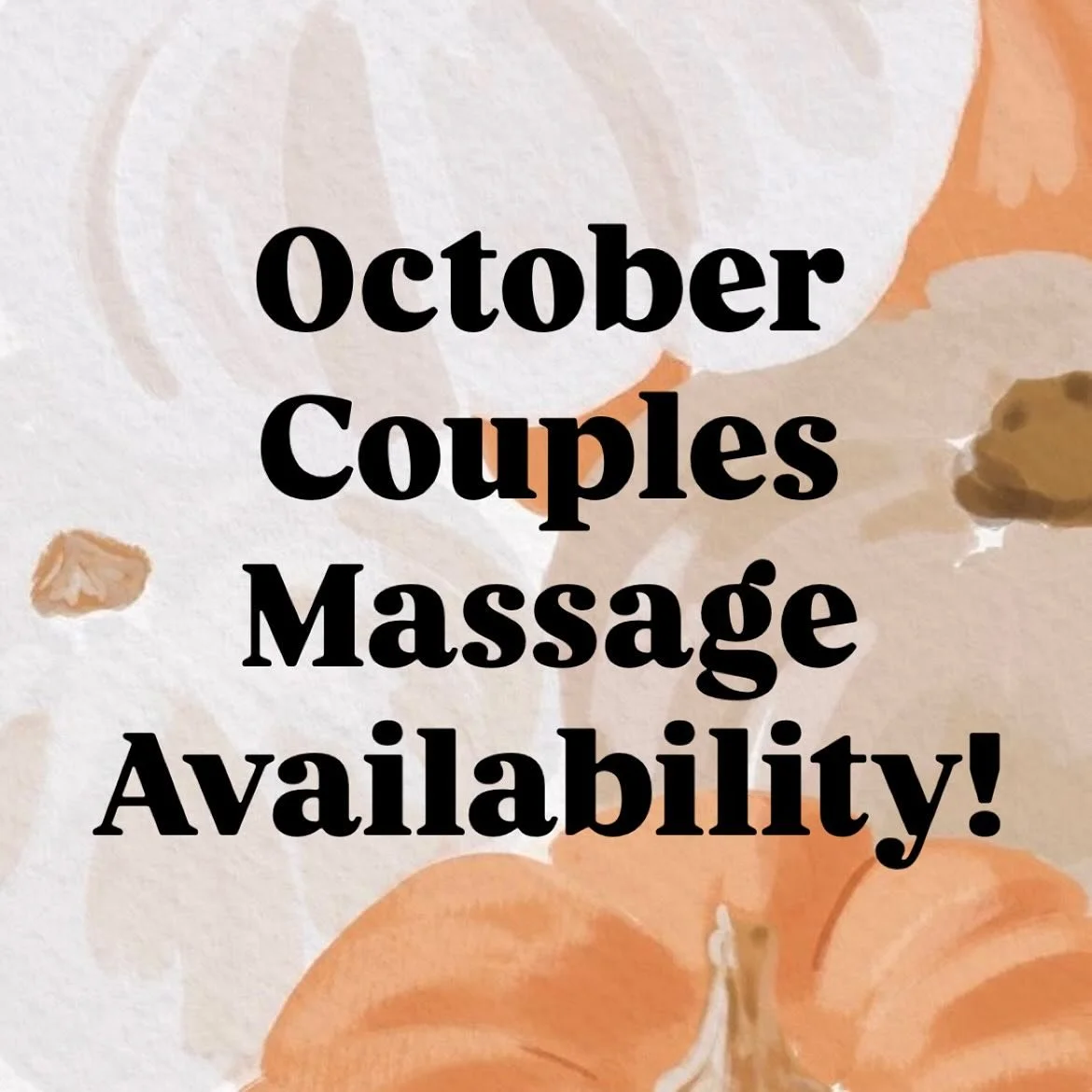 October couples massage availability! 
•
•
Message, call, or text the spa to book your couples massage! 470-781-1221
#spabythesquare #mcdonough #medspa #massage