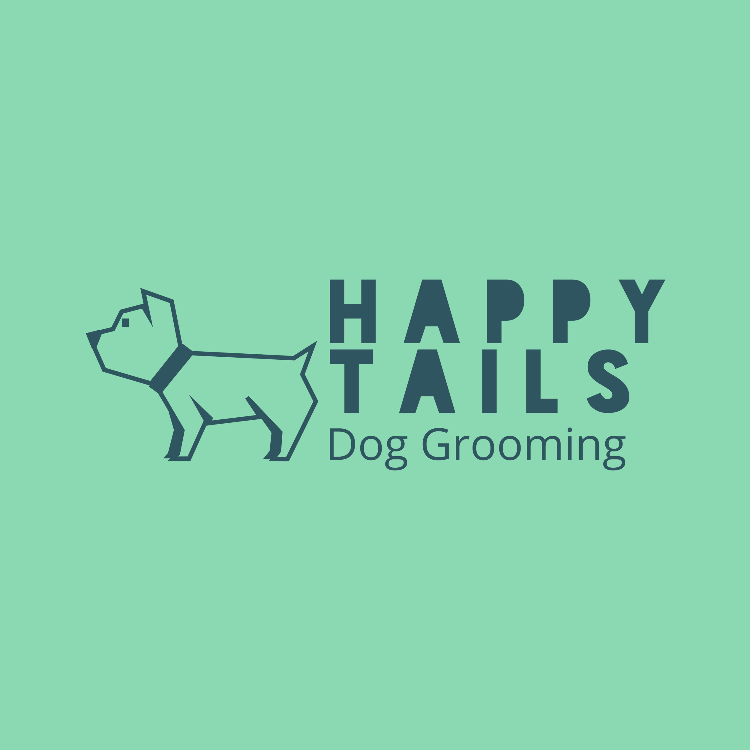 happy tails dog grooming