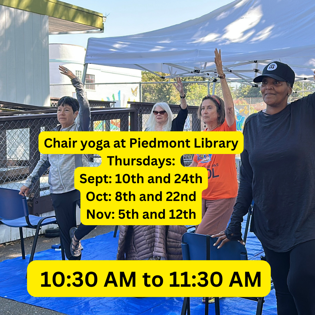 Piedmont Library Chair Yoga Class