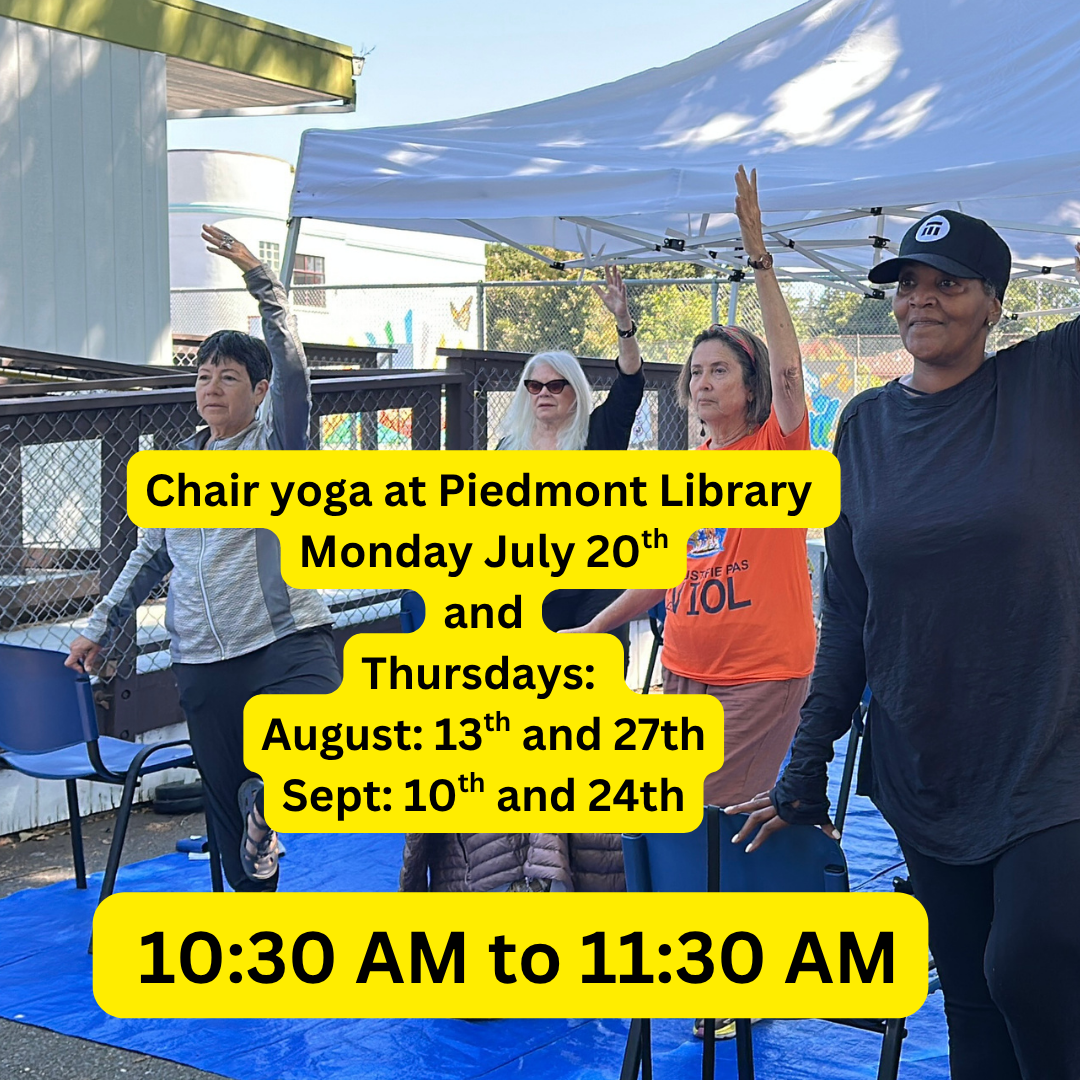 Piedmont Library Chair Yoga Class