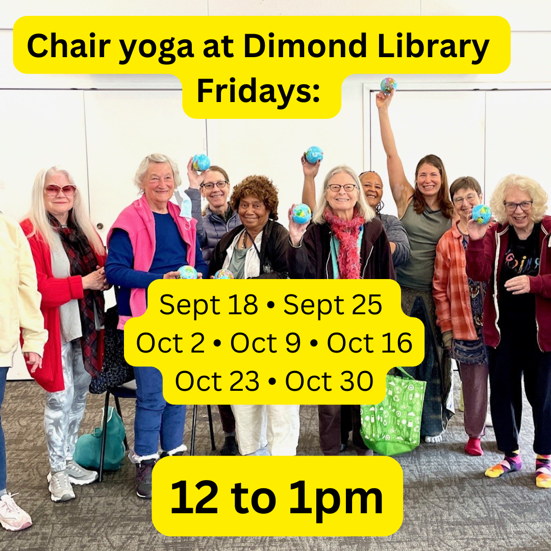 Dimond Library Friday Chair Yoga Class