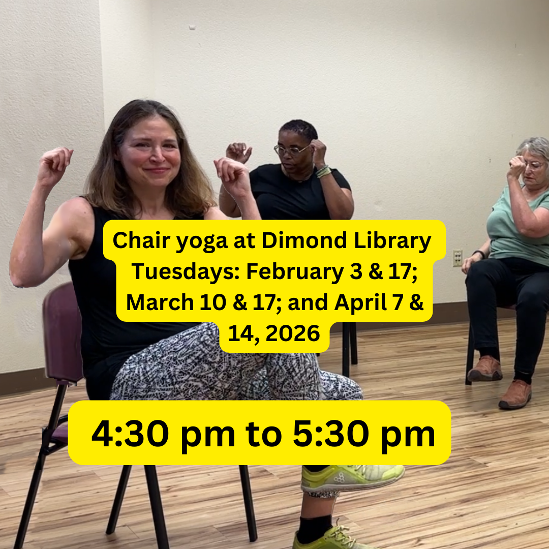 Dimond Library Tuesday Chair Yoga Class
